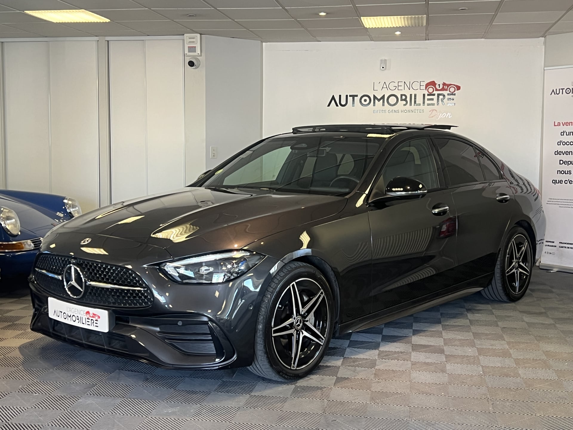 Mercedes-Benz Classe C 220D 2.0 d Amg Line + Plus EQ Boost 9G-TRONIC 200 CV Garantie Constructeur 12/2027 TVA Récupérable