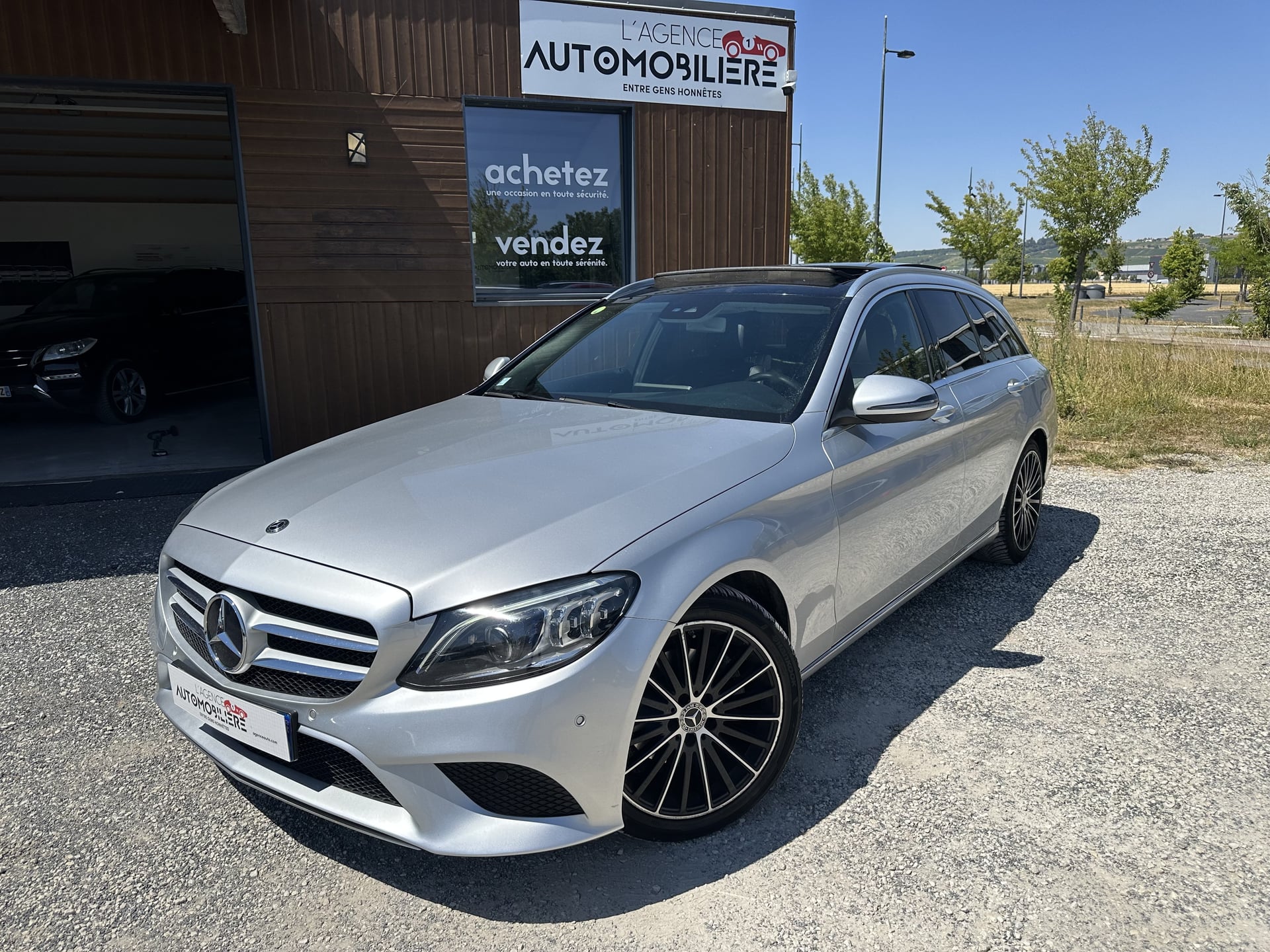 Mercedes-Benz Classe C Break 200 CDi 2.0 CDI 16V 9G-TRONIC BlueTEC 150 CH BOITE AUTO FINITION AVANTGARDE LINE APPLE CARPLAY — 1