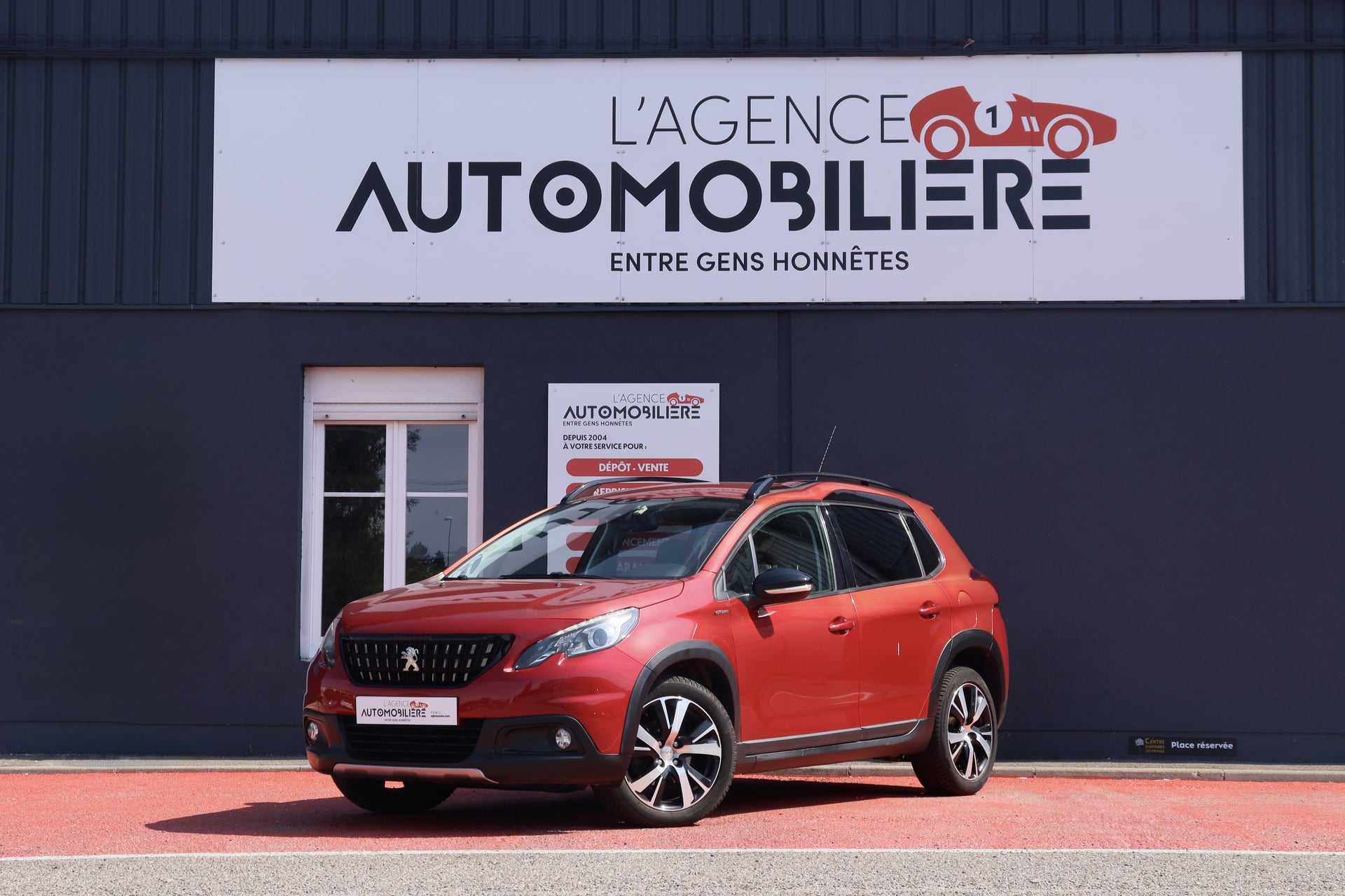 Peugeot 2008 1.6 BlueHDi 120 GT-Line BVM6 (1ère main, Suivi complet Peugeot, Kit distri à jour...) — 1