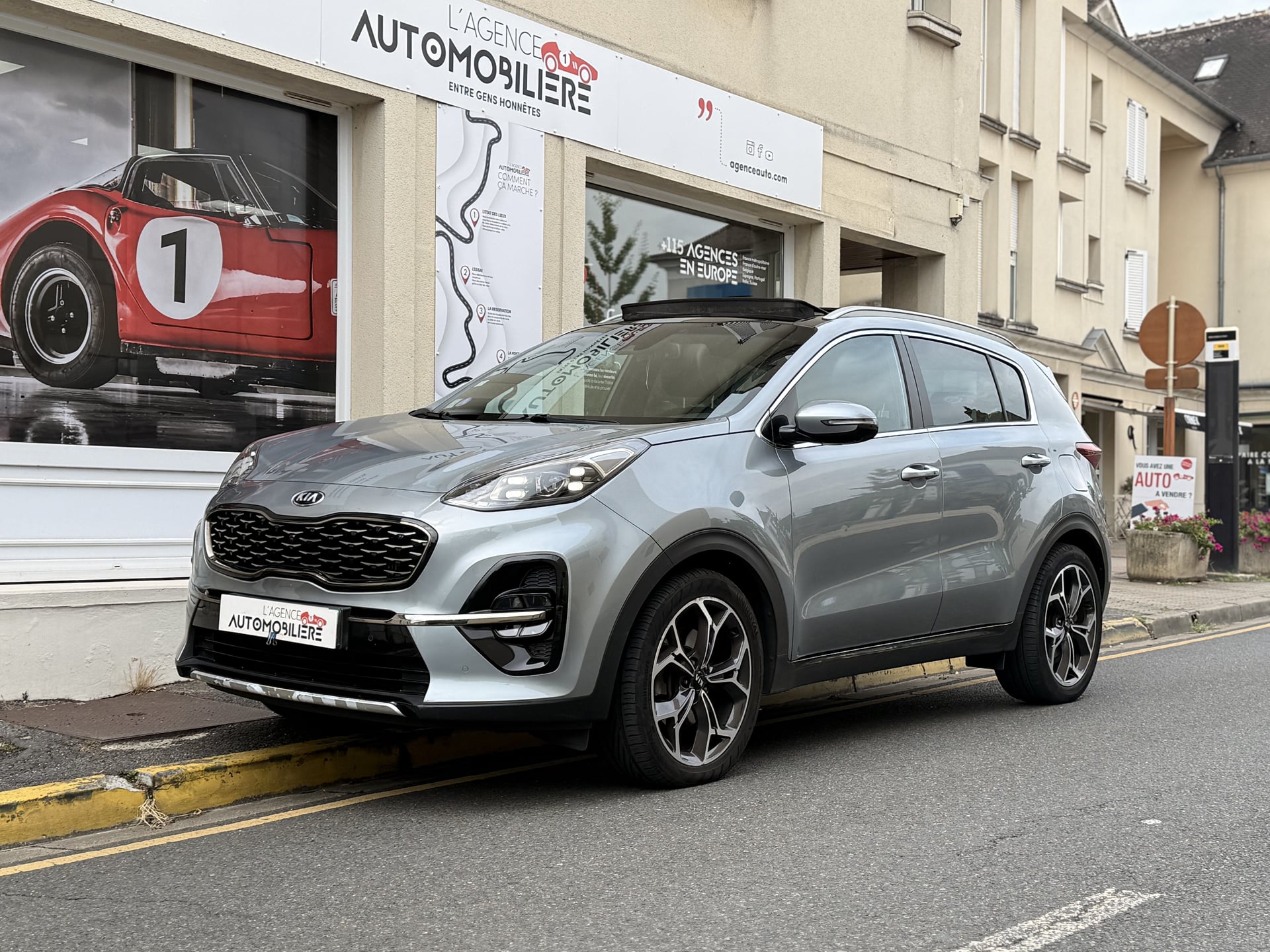 Kia Sportage Kia Sportage 1.6 T-GDi 177ch ISG GT Line Premium DCT7+Suivi Complet KIA+OPTIONS — 1