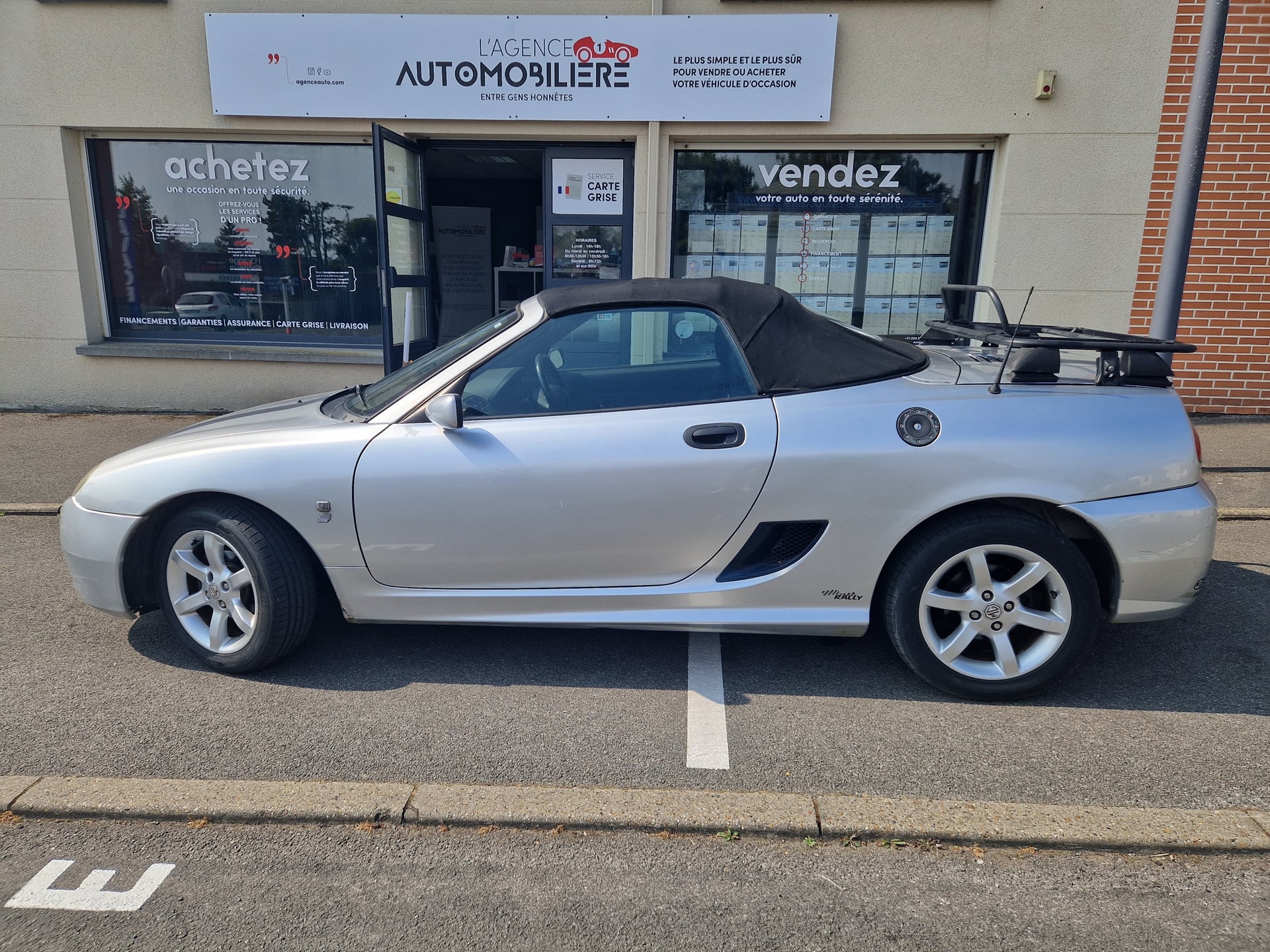 MG MGF/MGTF TF 115 CV fiabilisée RHD + HARDTOP — 2