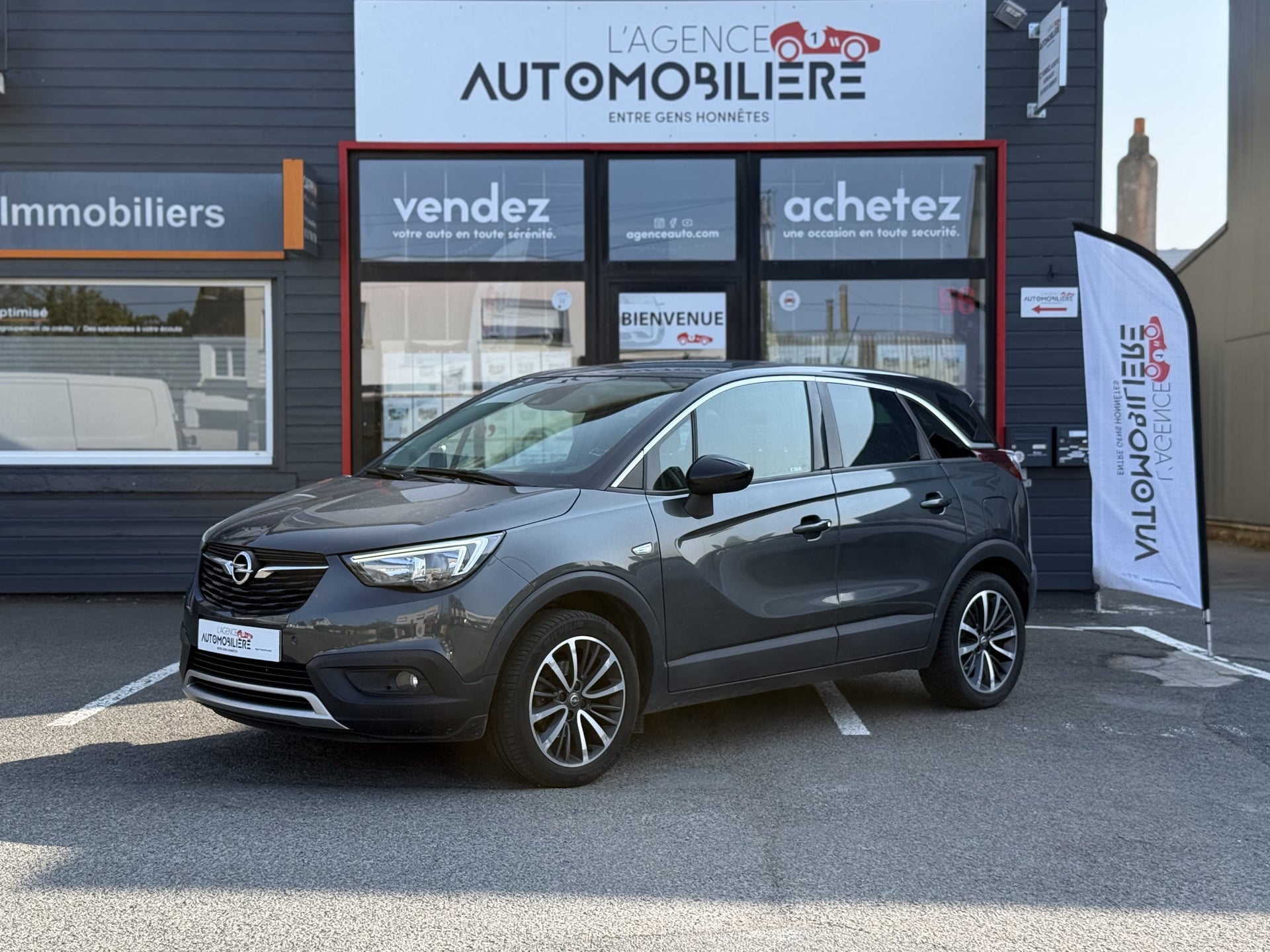 Opel Crossland x 1.2 TURBO 110 ch BVM5 DESIGN (CT Vierge)