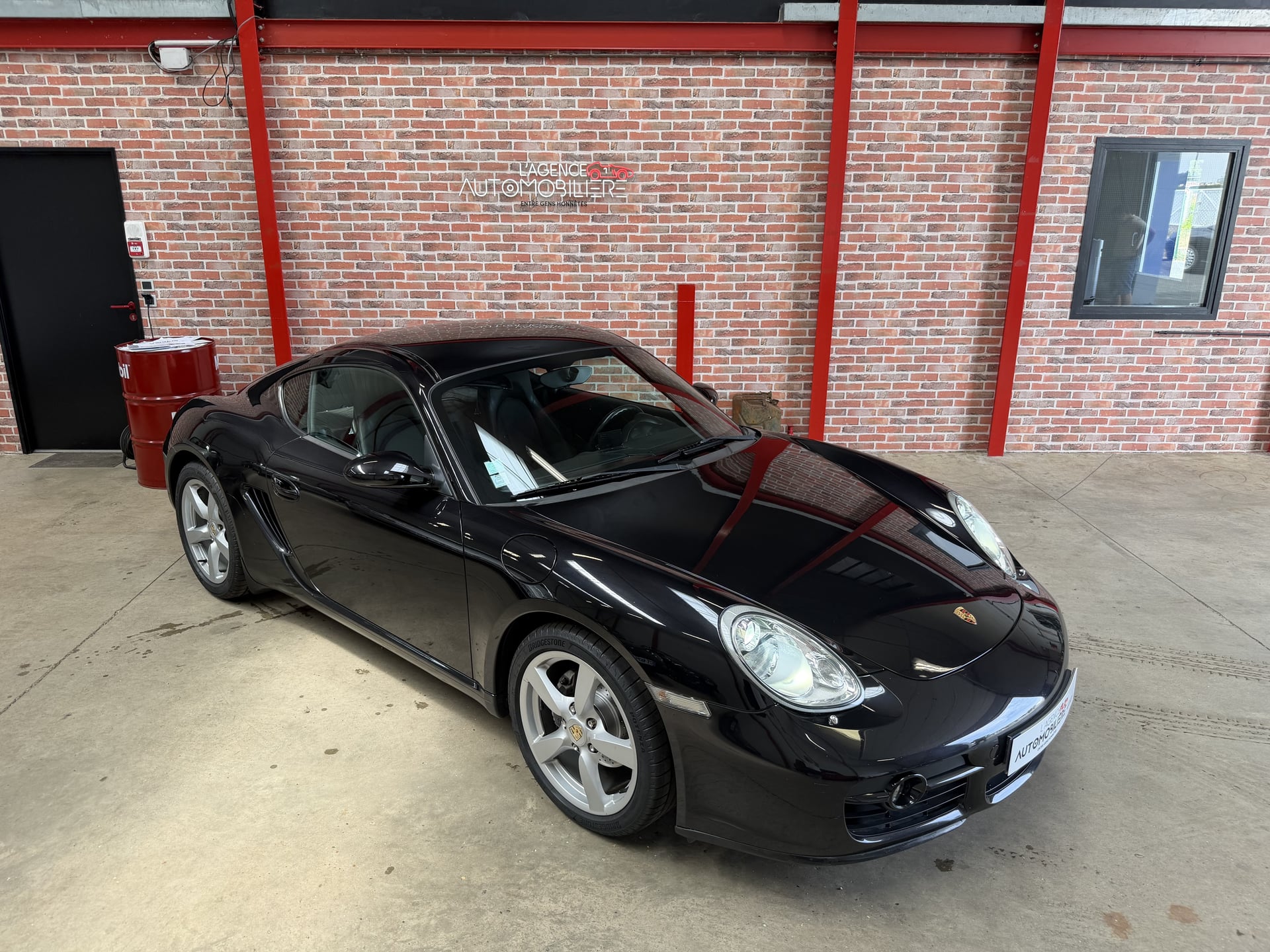 Porsche Cayman Porsche Cayman 987 (987.1) 2.7 Tiptronic - Noir Basalte Métallisé - Historique exceptionnel – Moteur refait - Garantie 12 mois — 2