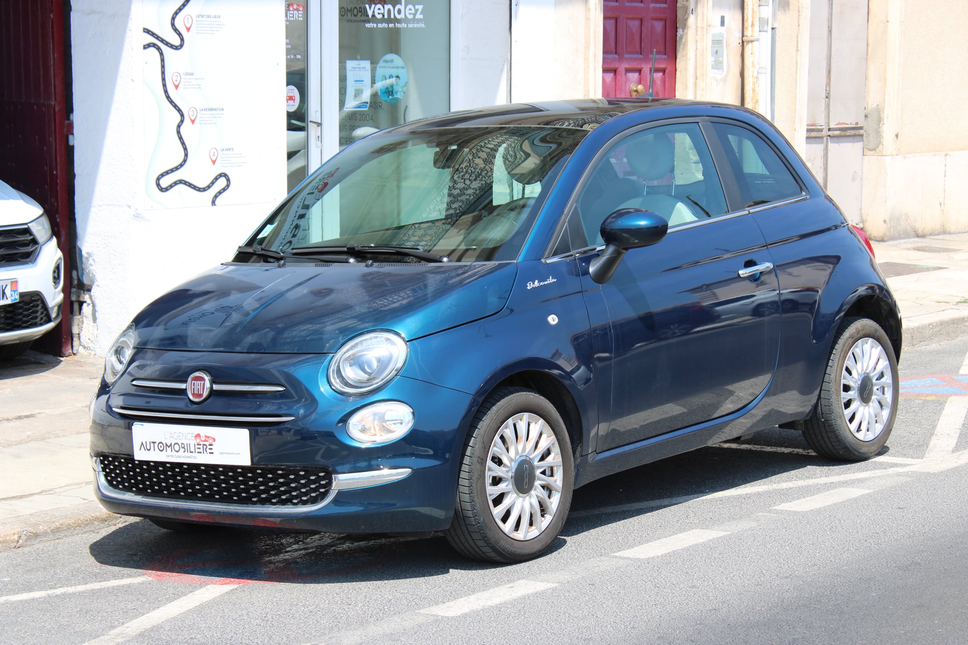 Fiat 500 1.0 70 BSG MHEV HYBRID DOLCEVITA START-STOP ( Toit panoramique, Carplay, Clim ... ) — 1