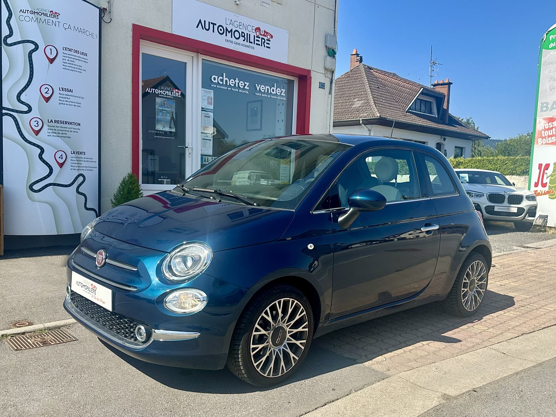 Fiat 500 1.0 BSG Mhd 69 ch STAR - 1ère Main — 2