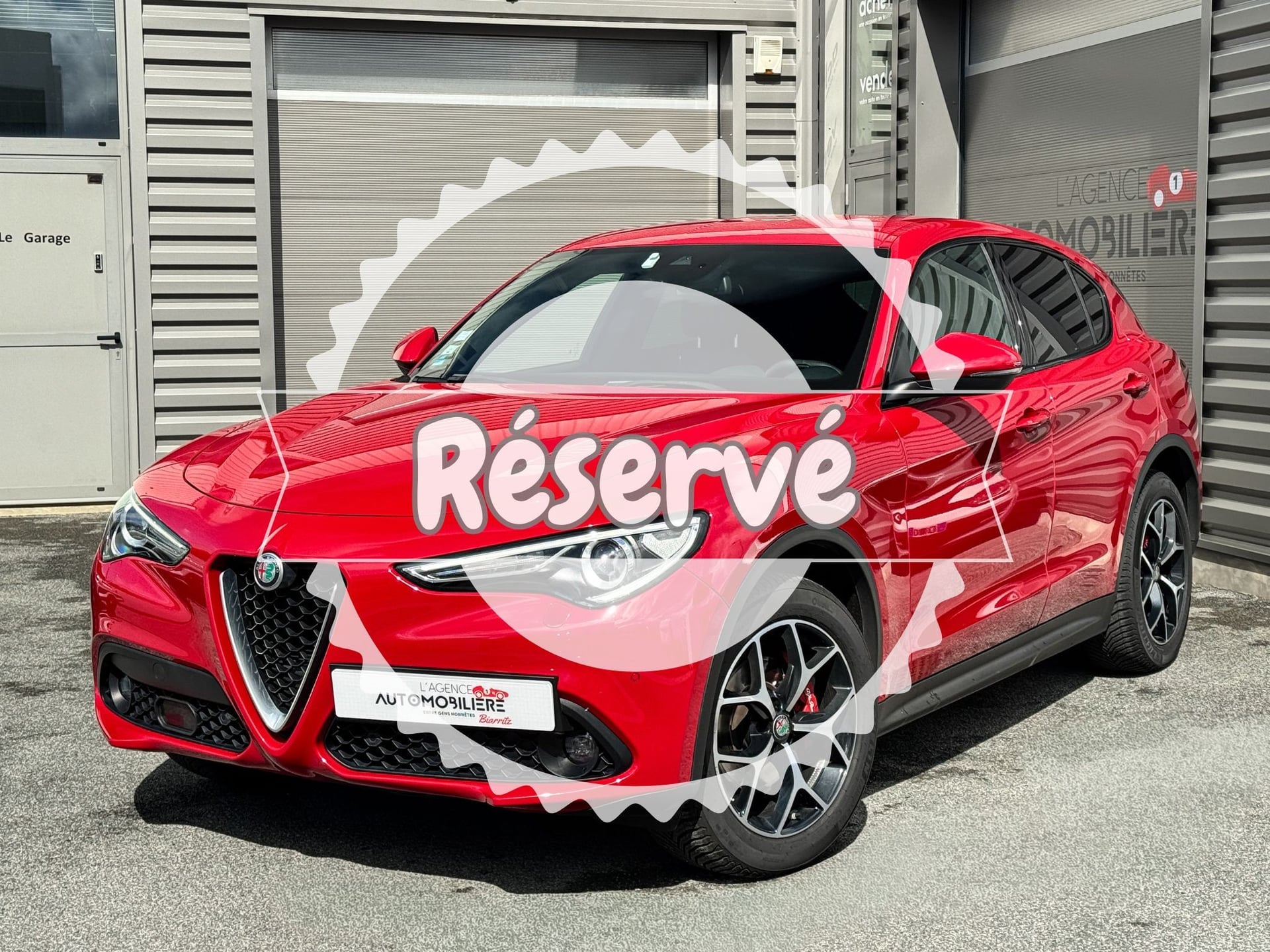 Alfa Romeo STELVIO 2.2 210ch Q4 AT8 SPORT EDITION - SUIVI ALFA ROMEO — 1