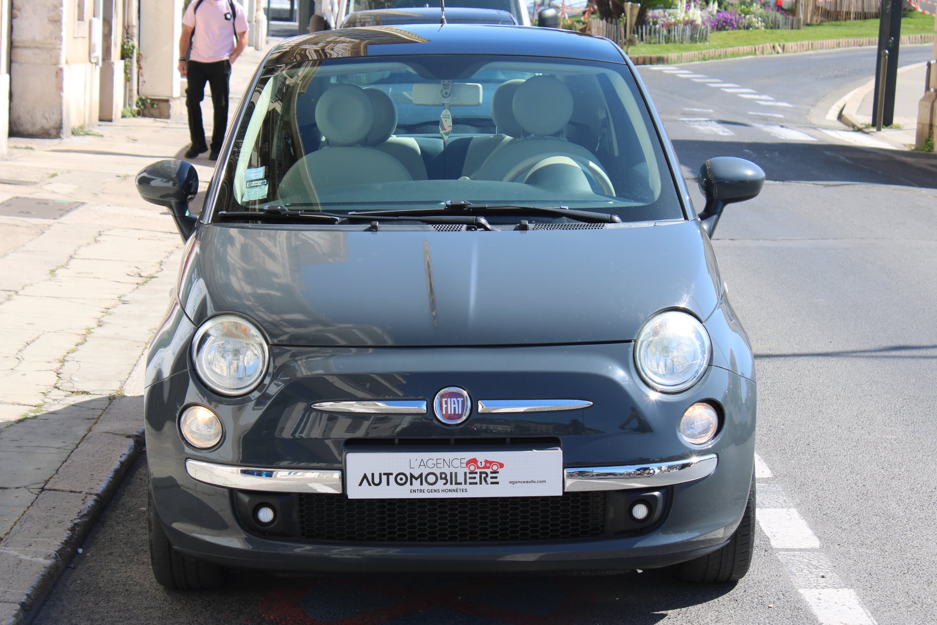 Fiat 500 1.2 70 LOUNGE ( Toit panoramique, Distribution changée, Roue de secours ... ) — 2