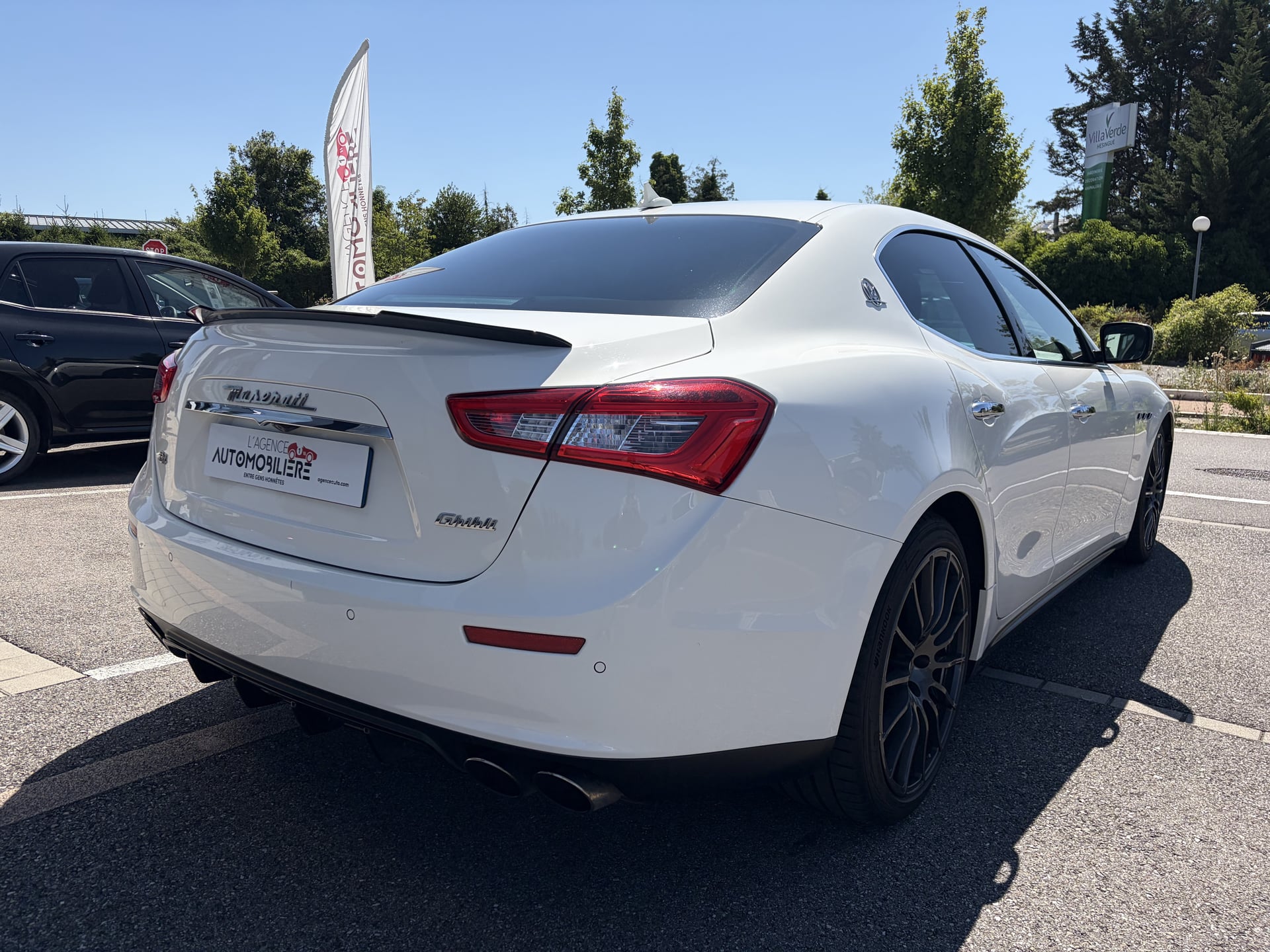 Maserati Ghibli III V6 3.0 410 S Q4 CUIR ALCANTARA NOIR — 2