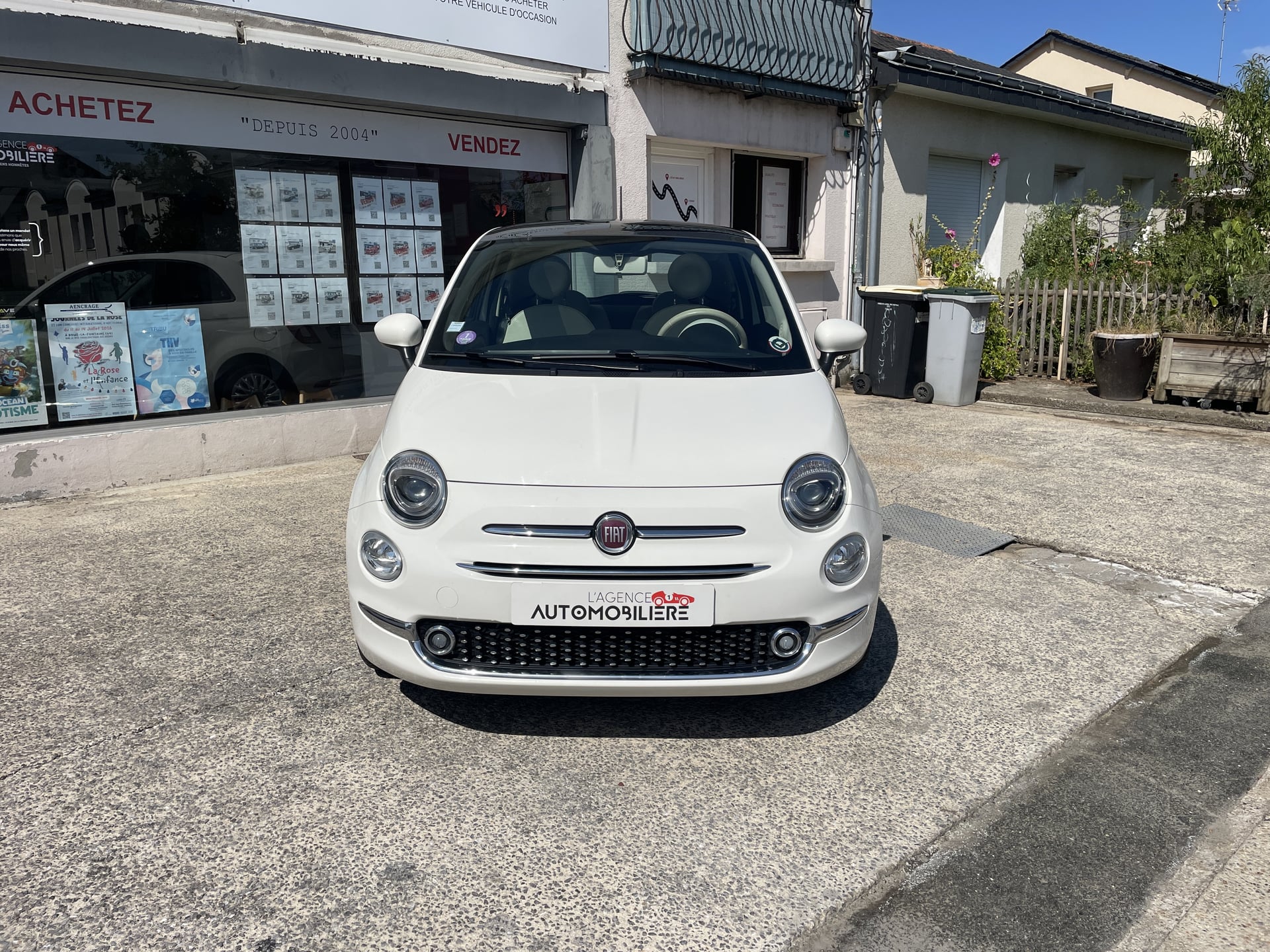 Fiat 500 III 1.2 MPi 69 cv - Bianco Amore Edizione Toit panoramique Faible kilométrage 2ème main — 2