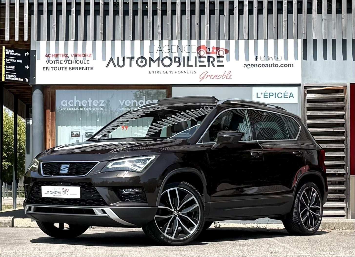 Seat Ateca 2.0 TSI 190ch 4Drive Xcellence DSG / Attelage Elec - Toit ouvrant & Sièges chauffants