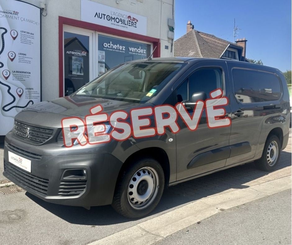 Peugeot Partner XL 1.5 BlueHDi 16V 100 ch L2 Asphalte Gris Artense — 2