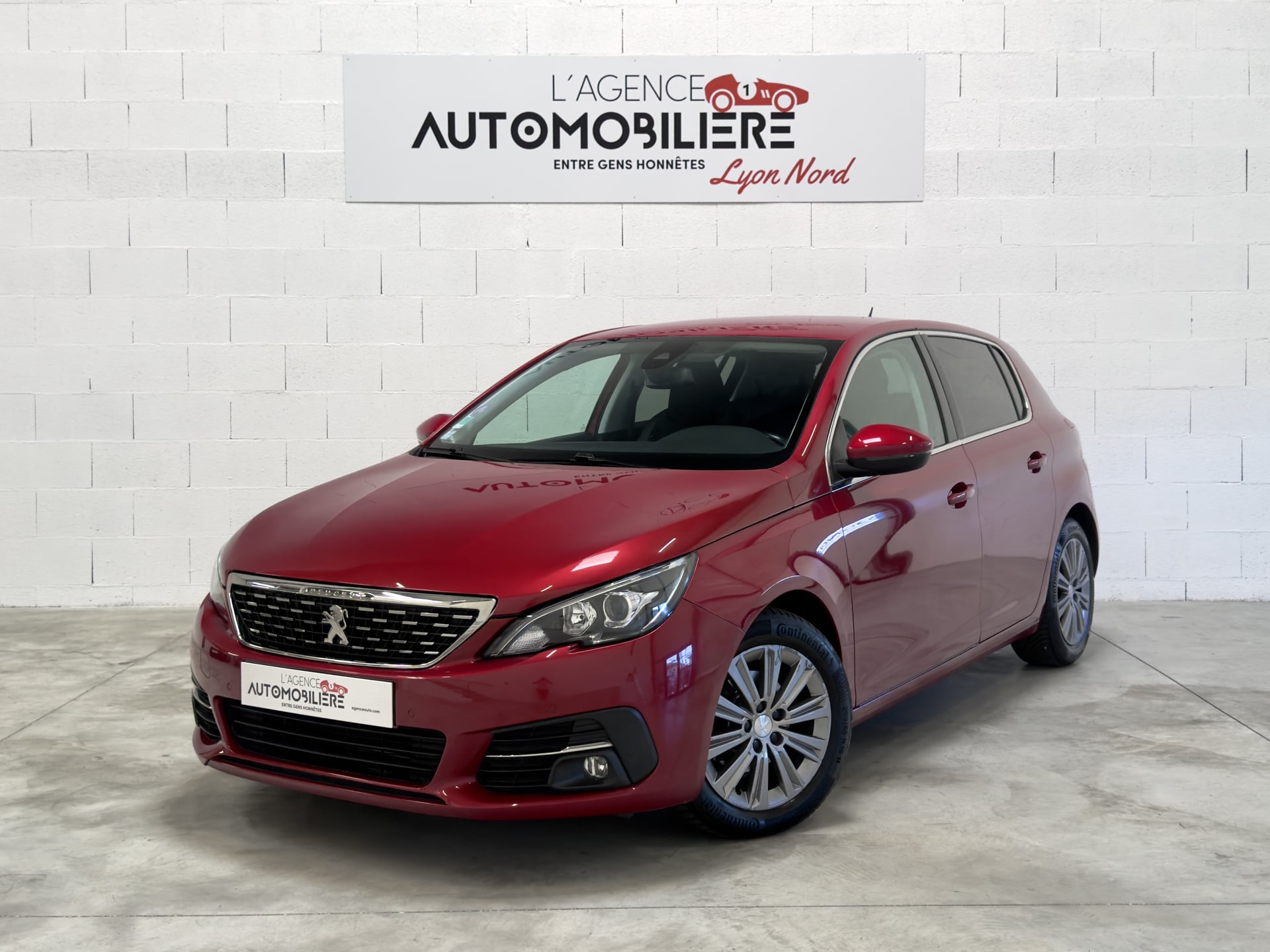 Peugeot 308 1.2 Puretech 130 Allure – Française - Garantie 12 Mois - Distribution OK - CarPlay Caméra Keyless Boîte Auto