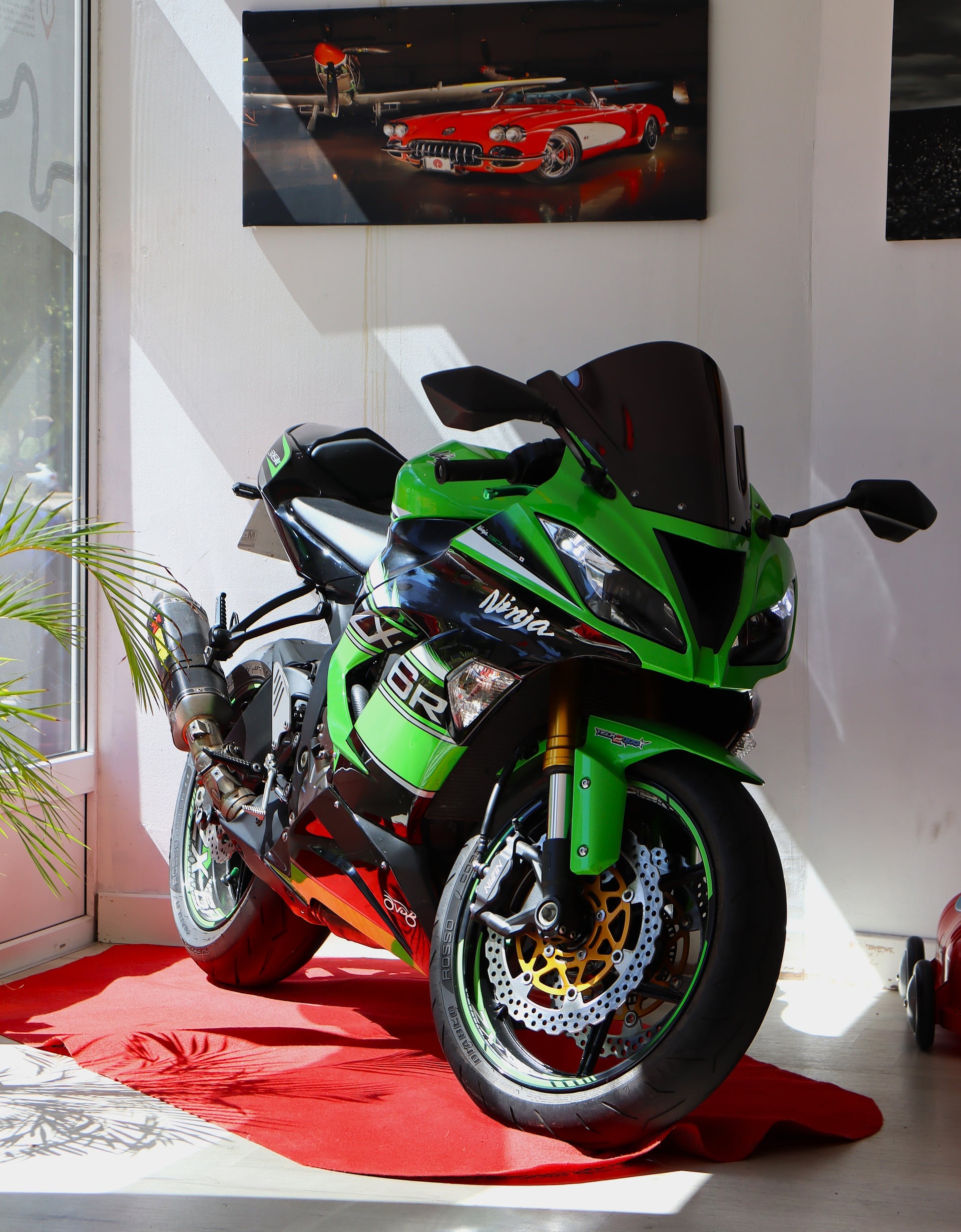 Kawasaki Ninja ZX ZX-6R 636 (1ère main, Akrapovic)