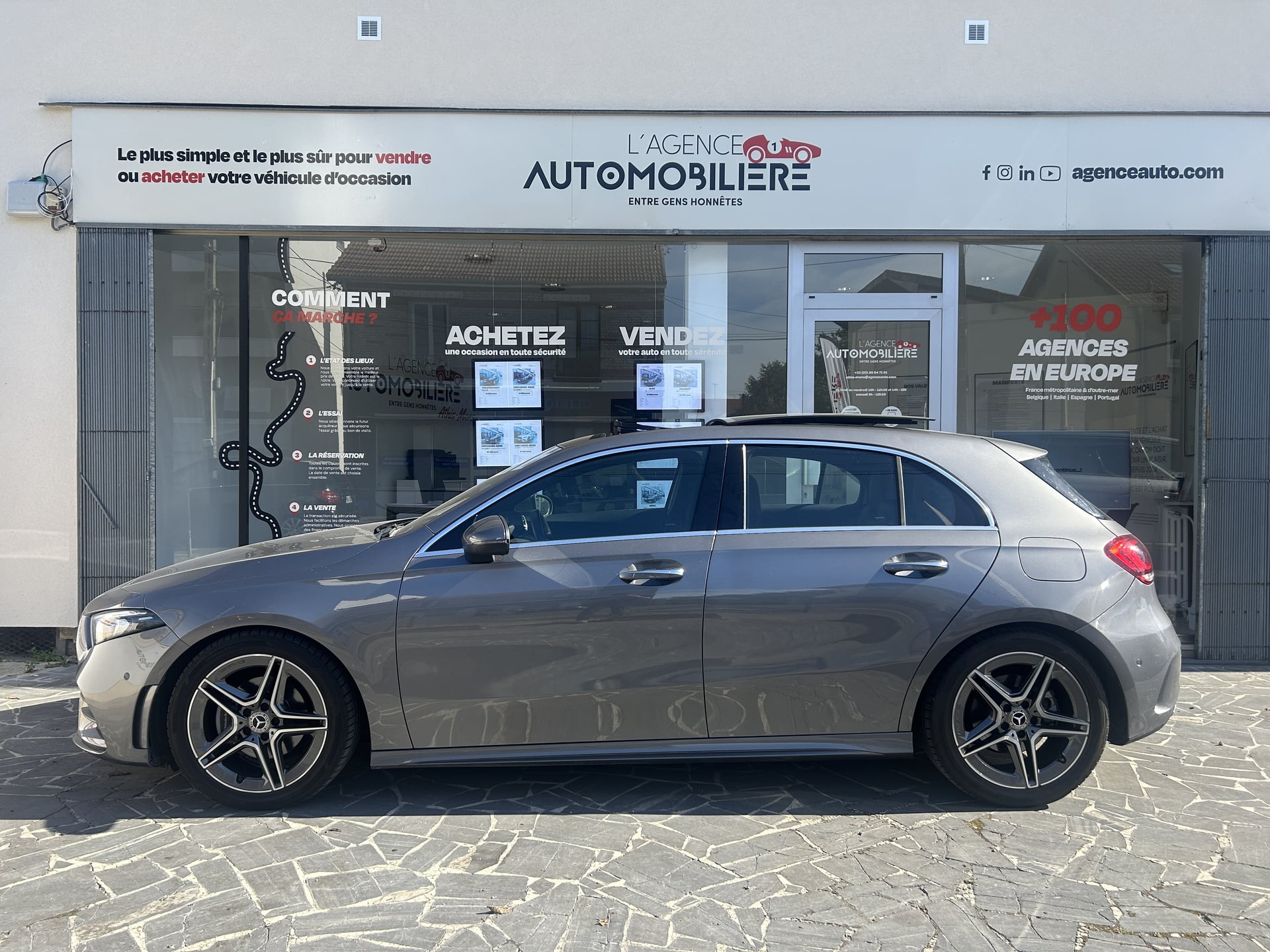 Mercedes-Benz Classe A 200 AMG LINE 163Ch - TOIT OUVRANT - PACK AMBIANCE — 2