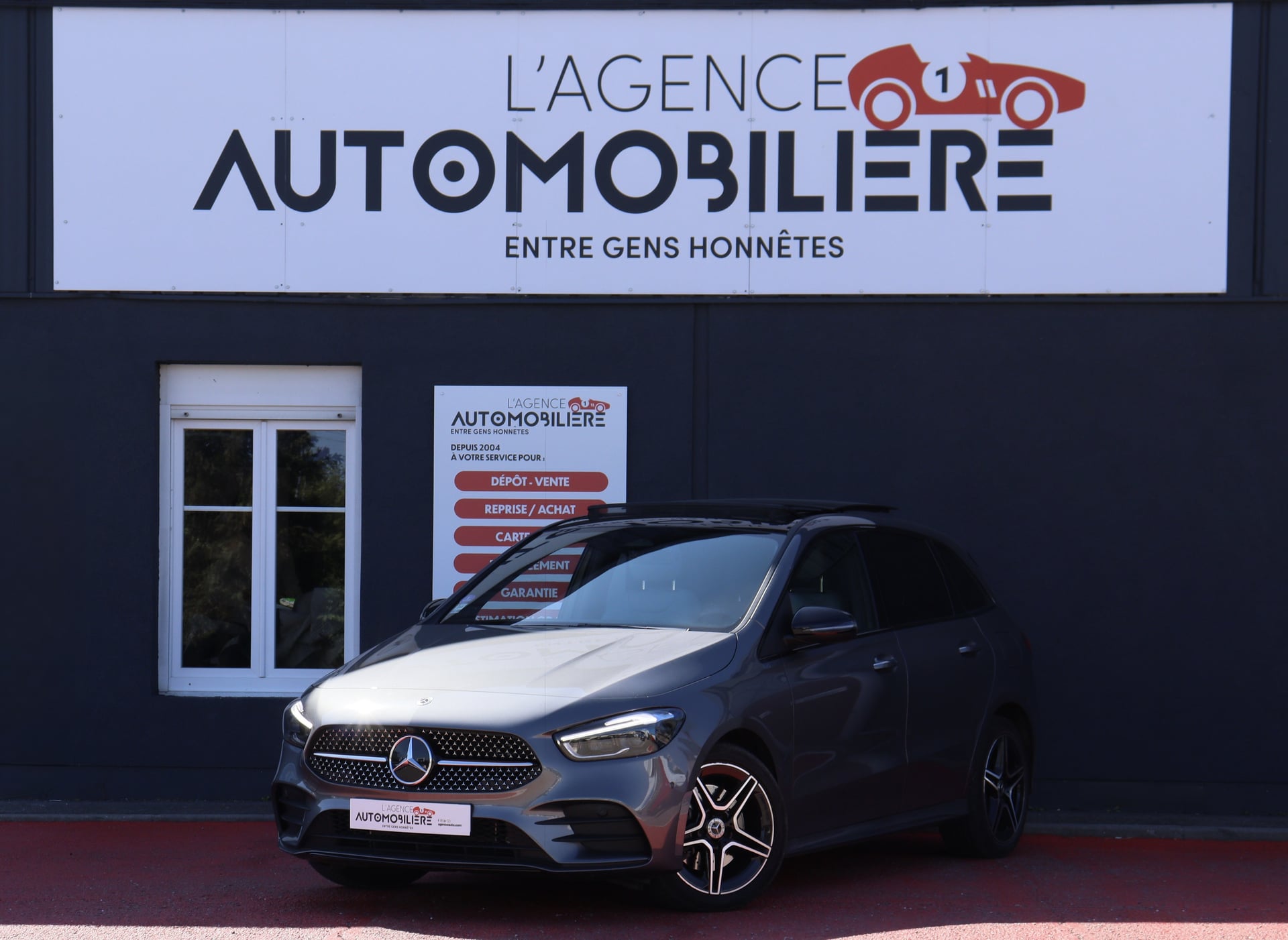 Mercedes-Benz Classe B 250e 1.3 i 163 AMG Line 8G-DCT (1ère main, TO, Attelage, Pack LED...)