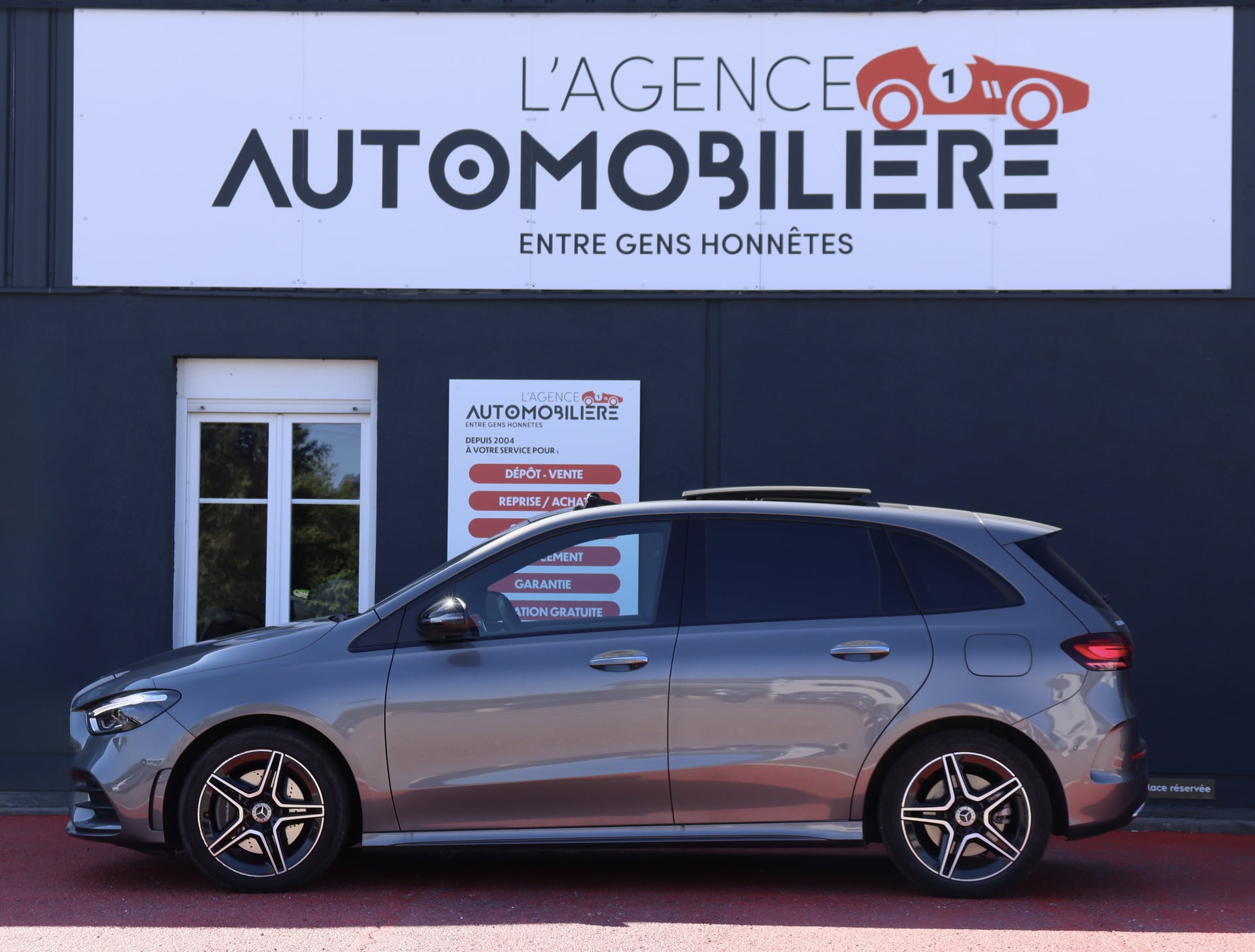 Mercedes-Benz Classe B 250e 1.3 i 163 AMG Line 8G-DCT (1ère main, TO, Attelage, Pack LED...) — 2