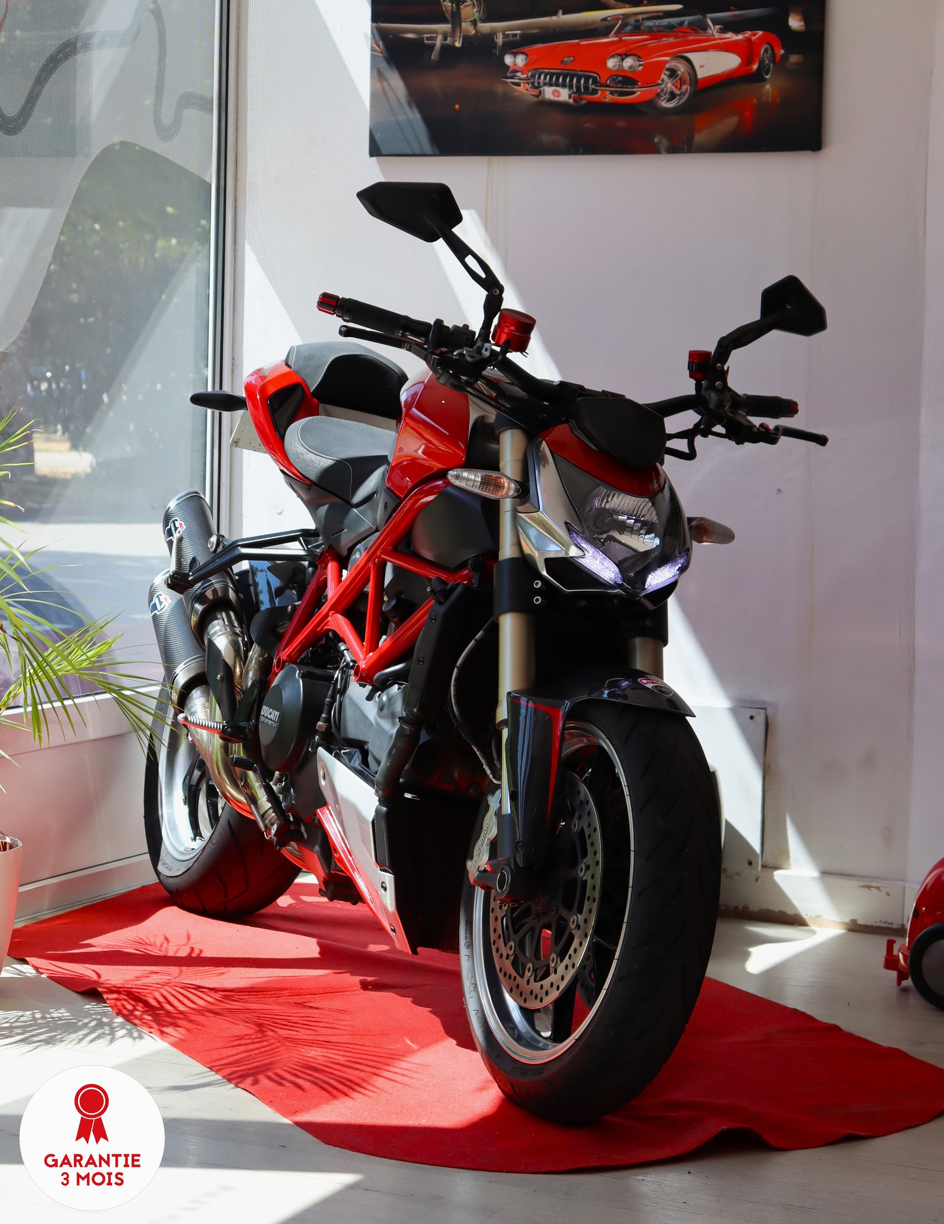 Ducati Streetfighter 848 (Suivi d'entretien, Shifter, Ligne Termignoni)