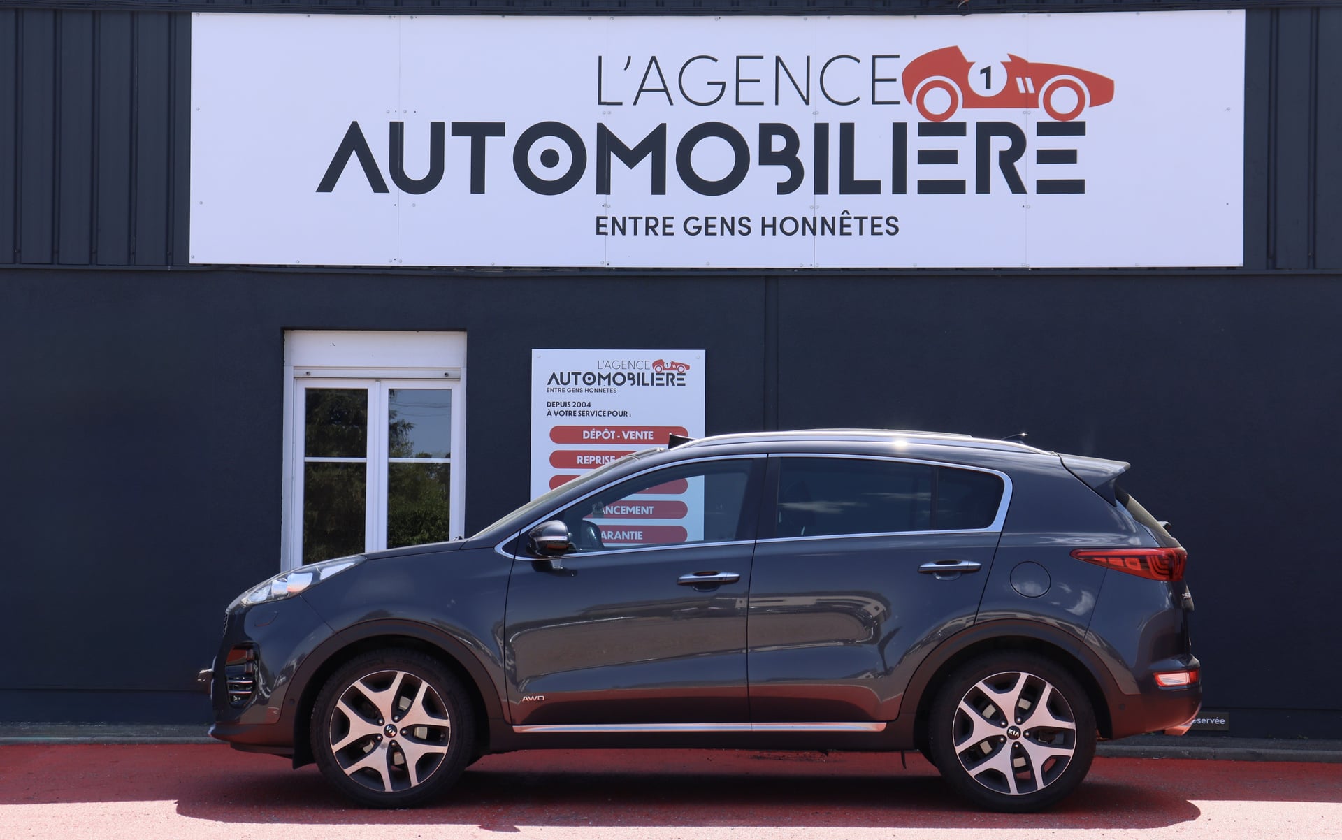 Kia Sportage 2.0 CRDi 136 GT-Line 4x4 DCT7 (TO, Caméra, Sièges chauffants, électriques...) — 2