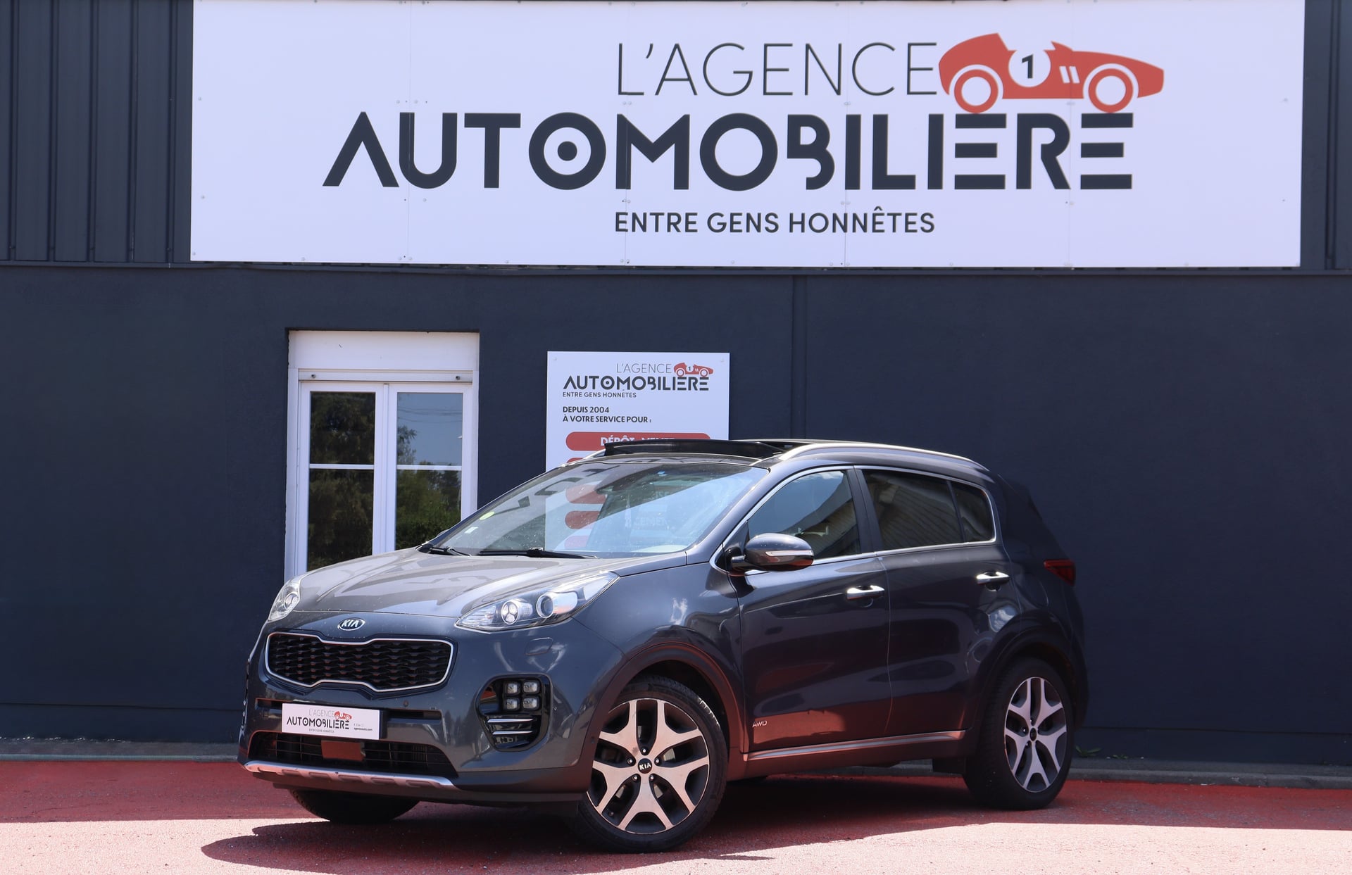 Kia Sportage 2.0 CRDi 136 GT-Line 4x4 DCT7 (TO, Caméra, Sièges chauffants, électriques...)