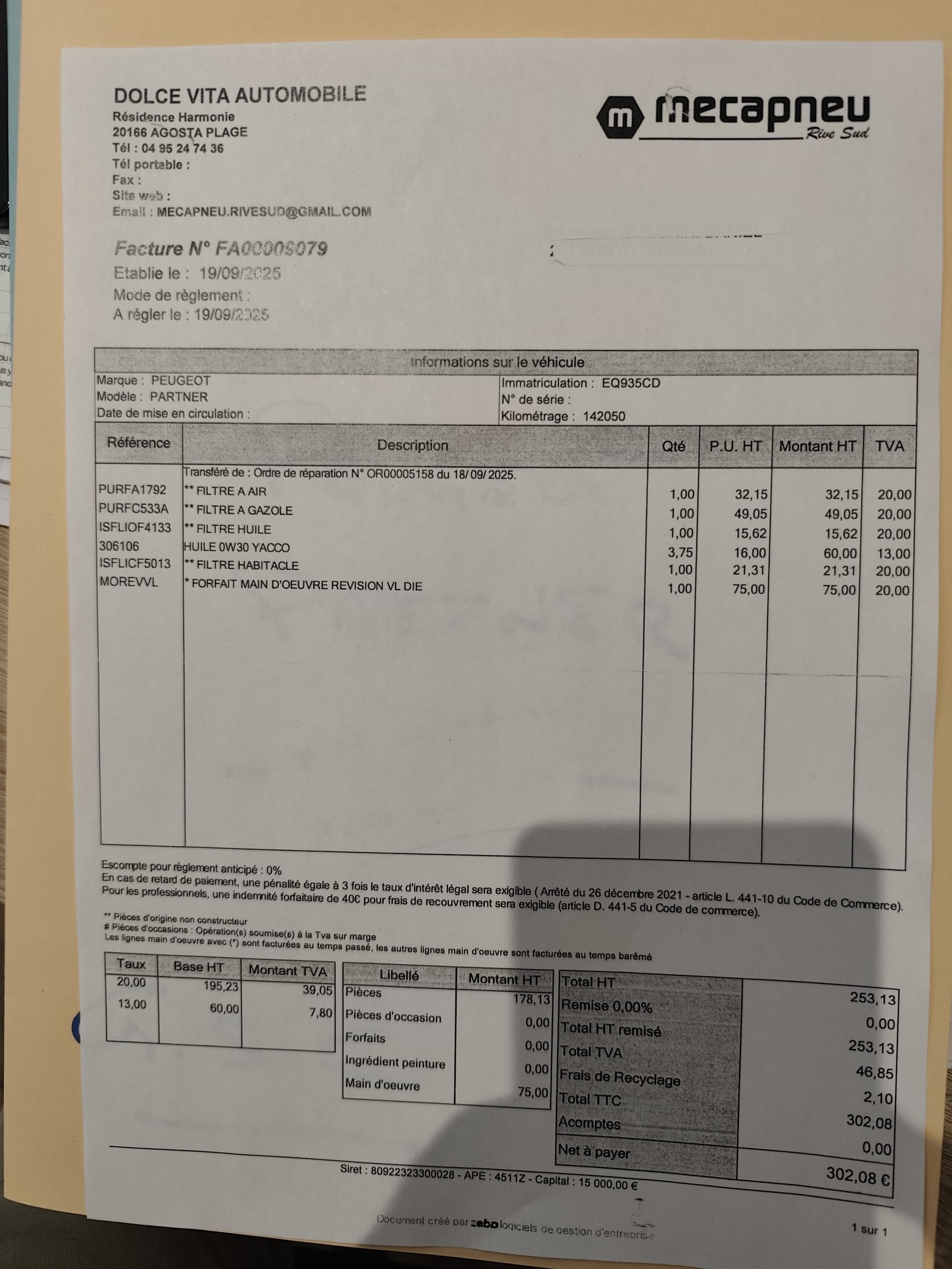 Peugeot Partner 1.6 BlueHDi 100ch Premium Pack — 22