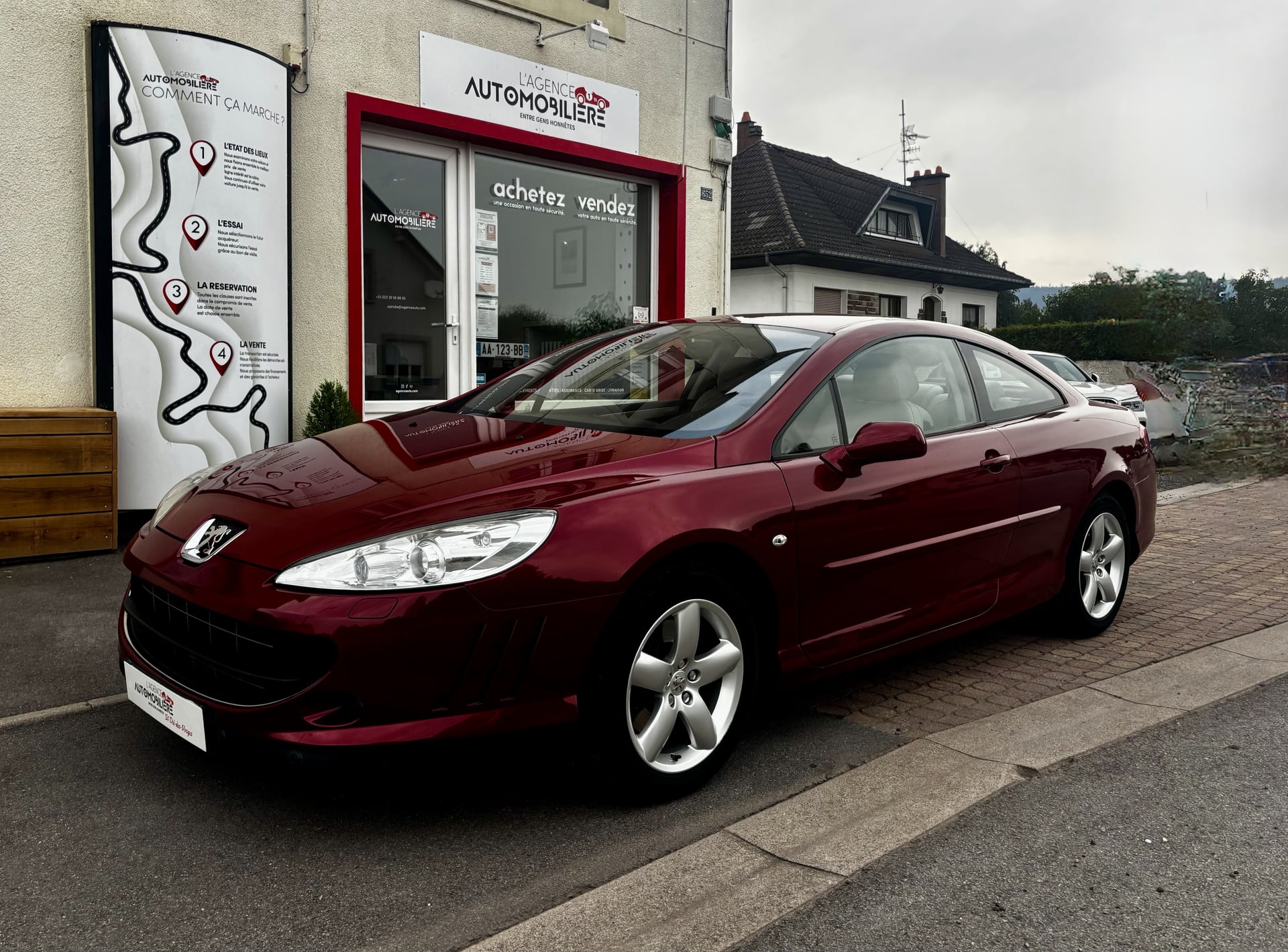 Peugeot 407 Coupé 2.2 i 16V 163 ch GRIFFE — 2