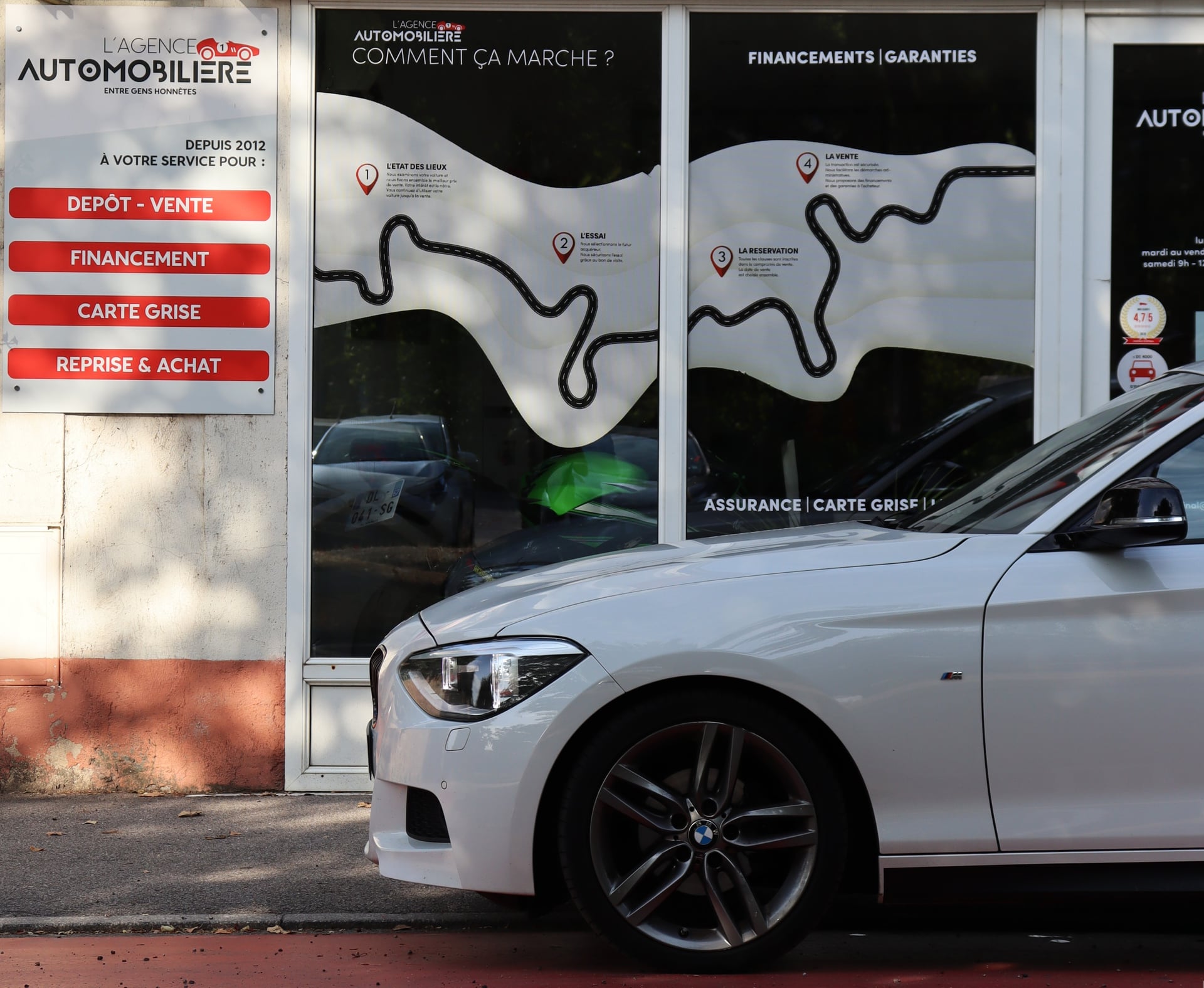 BMW Série 1 (F20) 118d 143 M Sport BVM (Suivi d'entretien, Xénon, Sièges électriques/Chauffants) — 2