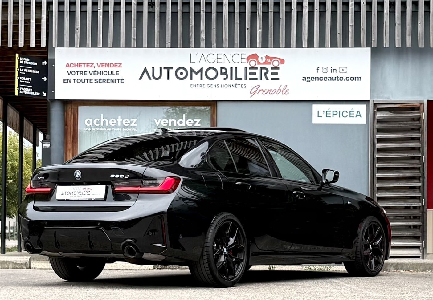 BMW Série 3 (G20) 330d xDrive 286ch M Sport Pro BVA8 / Toit ouvrant - Sièges M - Cam 360° — 2