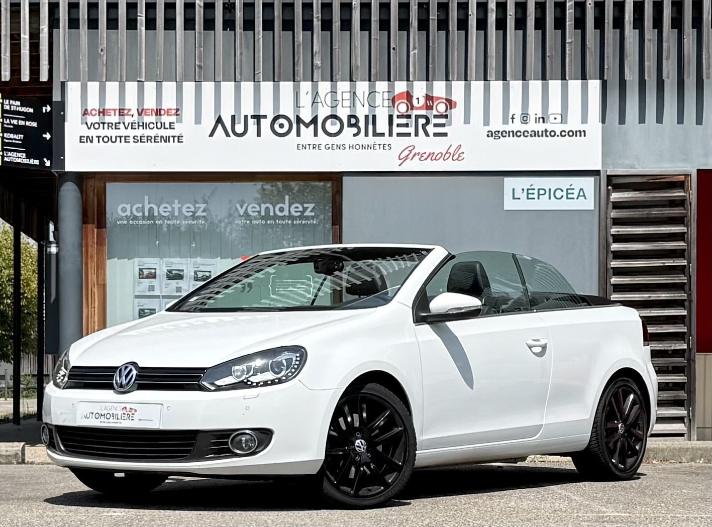Volkswagen Golf VI Cabriolet 1.4 TSI 160ch Carat / GPS - Xénon