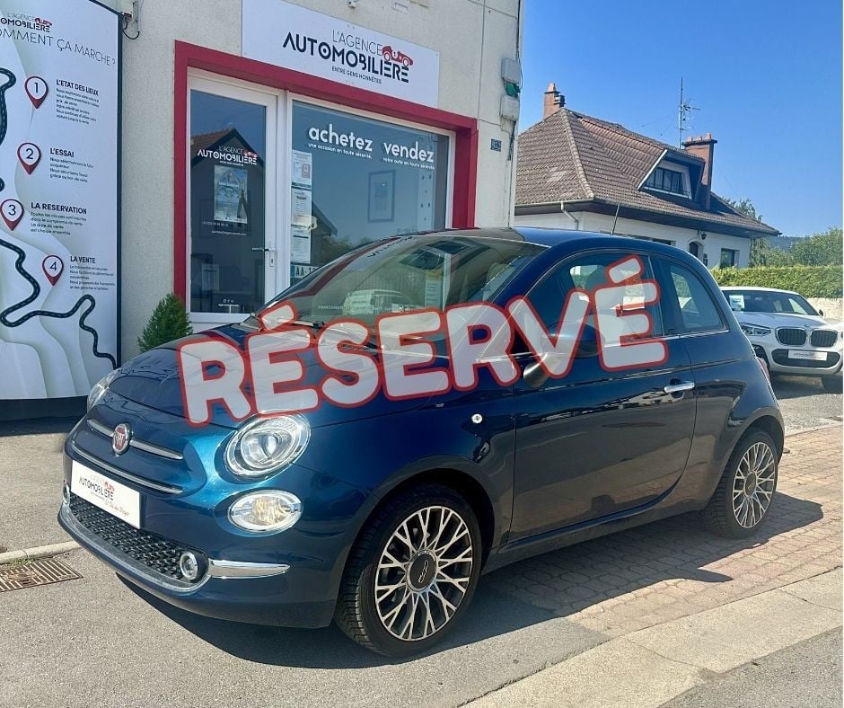 Fiat 500 1.0 BSG Mhd 69 ch STAR - 1ère Main — 1