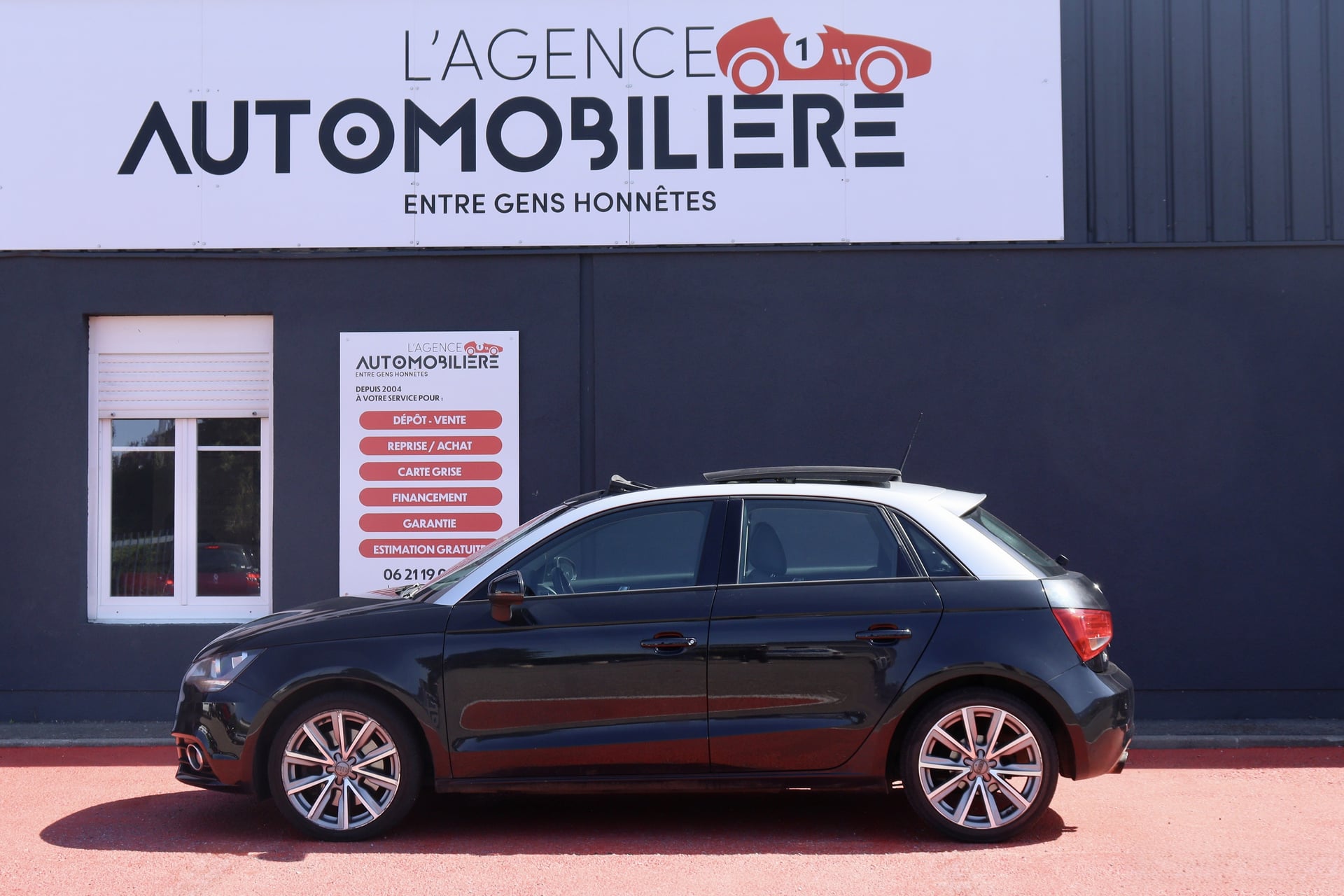 Audi A1 Sportback 2.0 TDI 143 Design Luxe BVM6 (Toit ouvrant, Bluetooth, GPS) — 2