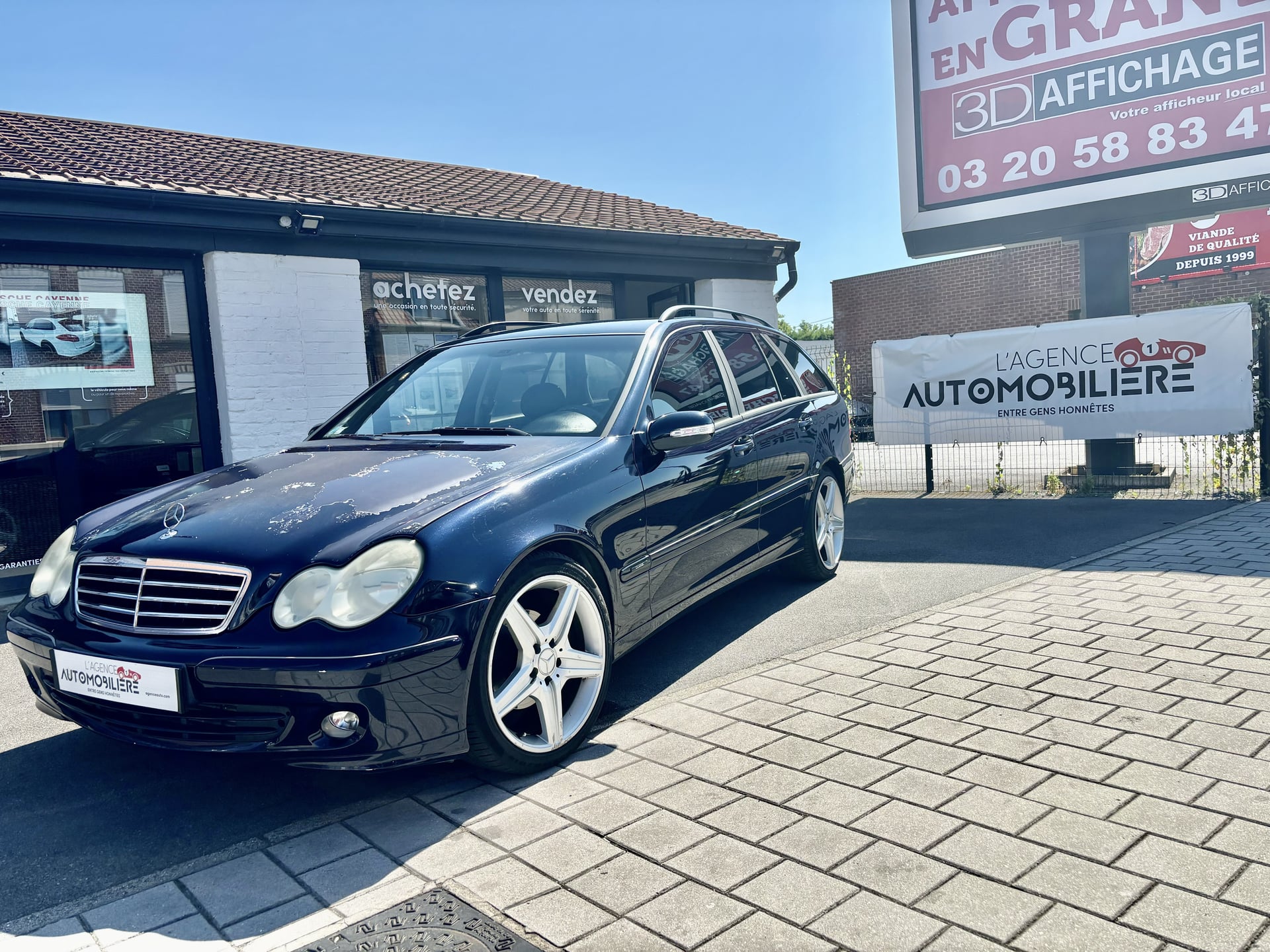 Mercedes-Benz Classe C II (2) BREAK 200CDI CLASSIC ( deuxieme main ) ( 2990€ avec capot à remettre en peinture ) ( 3390€ avec capot repeint )