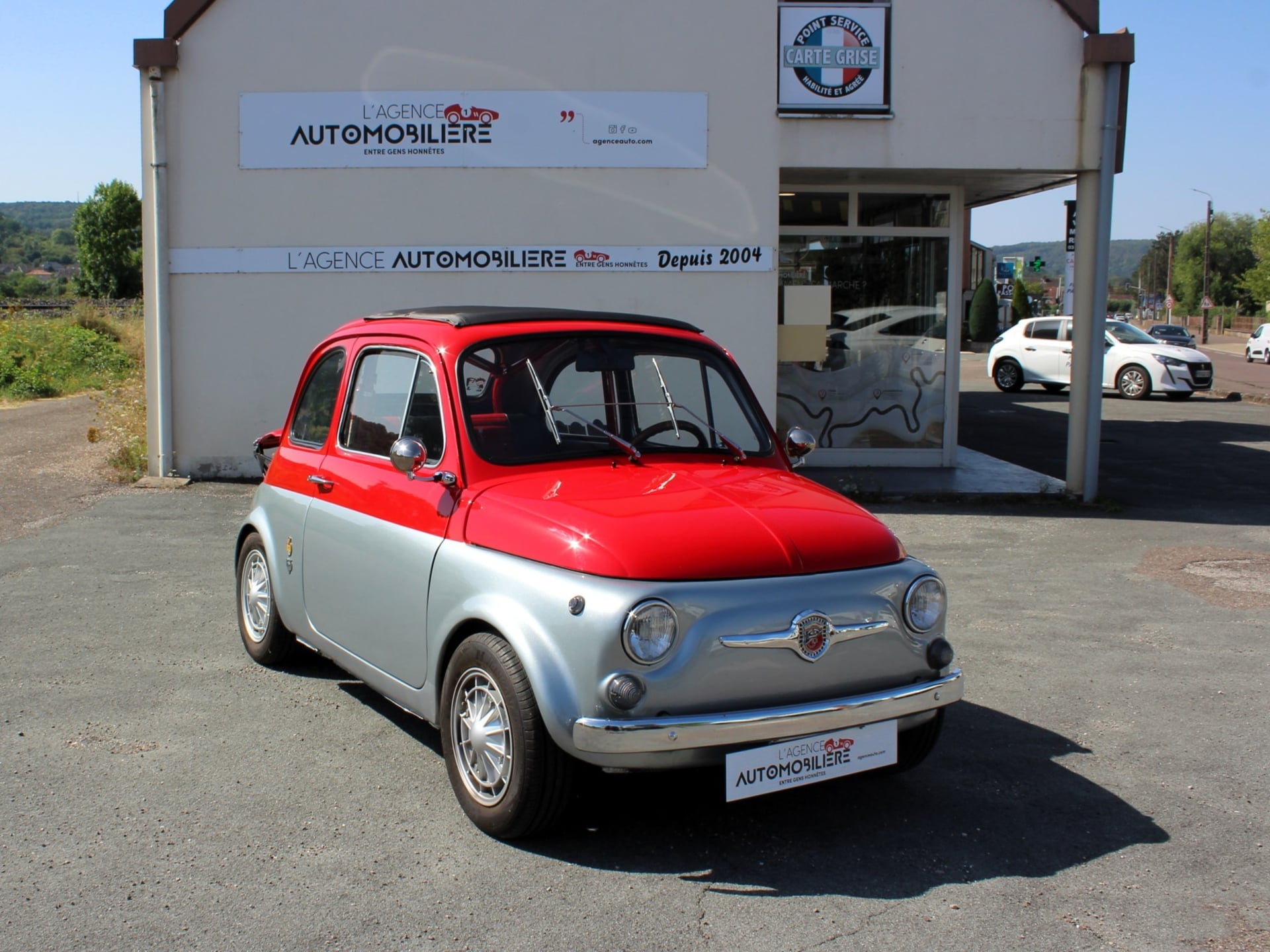 Fiat 500 110 F Réplica LAVAZZA Esseesse *CARTE GRISE COLLECTION