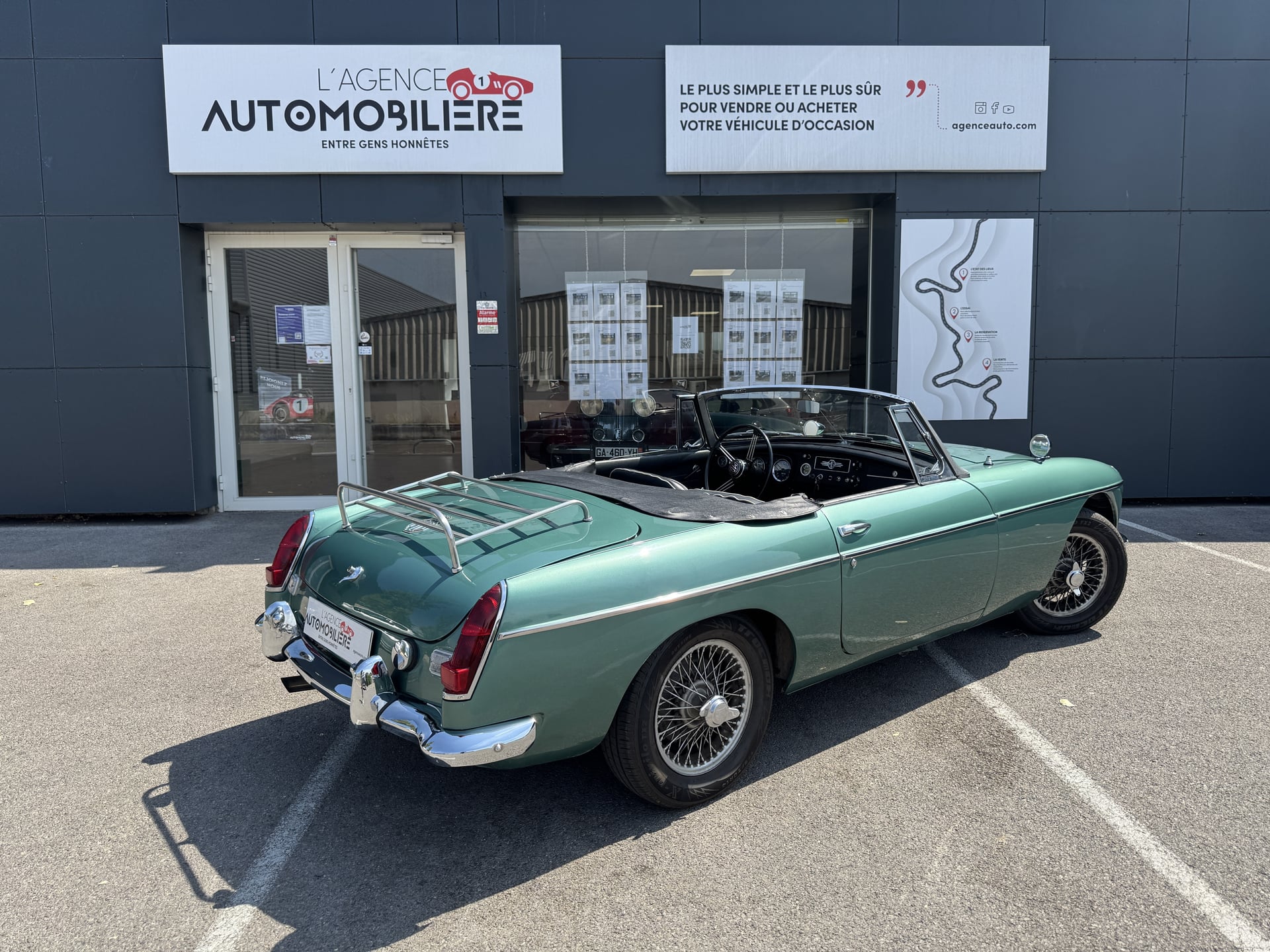 MG BGT 94ch Vert Aston Martin rénové — 2