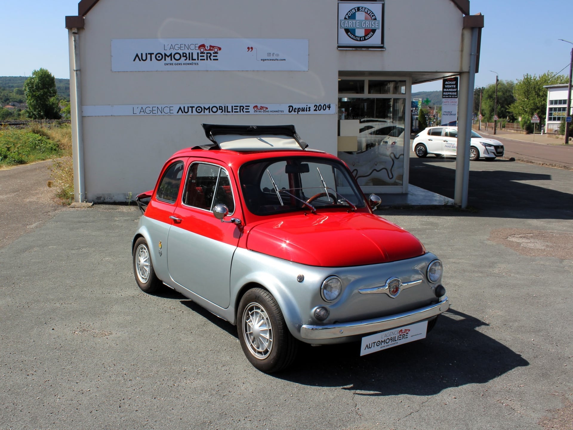 Fiat 500 110 F Réplica LAVAZZA Esseesse CARTE GRISE COLLECTION — 2