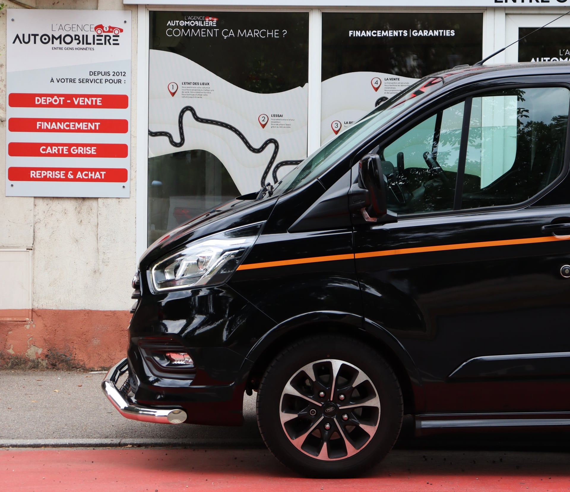Ford Custom Transit Custom 2.0 TDCi 170 Sport (1ère main, CarPlay, Caméra) — 2