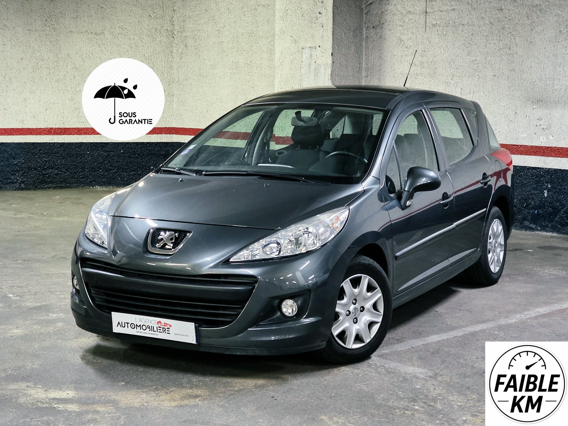 Peugeot 207 SW 1.4 75ch access 29000km + boitier E85