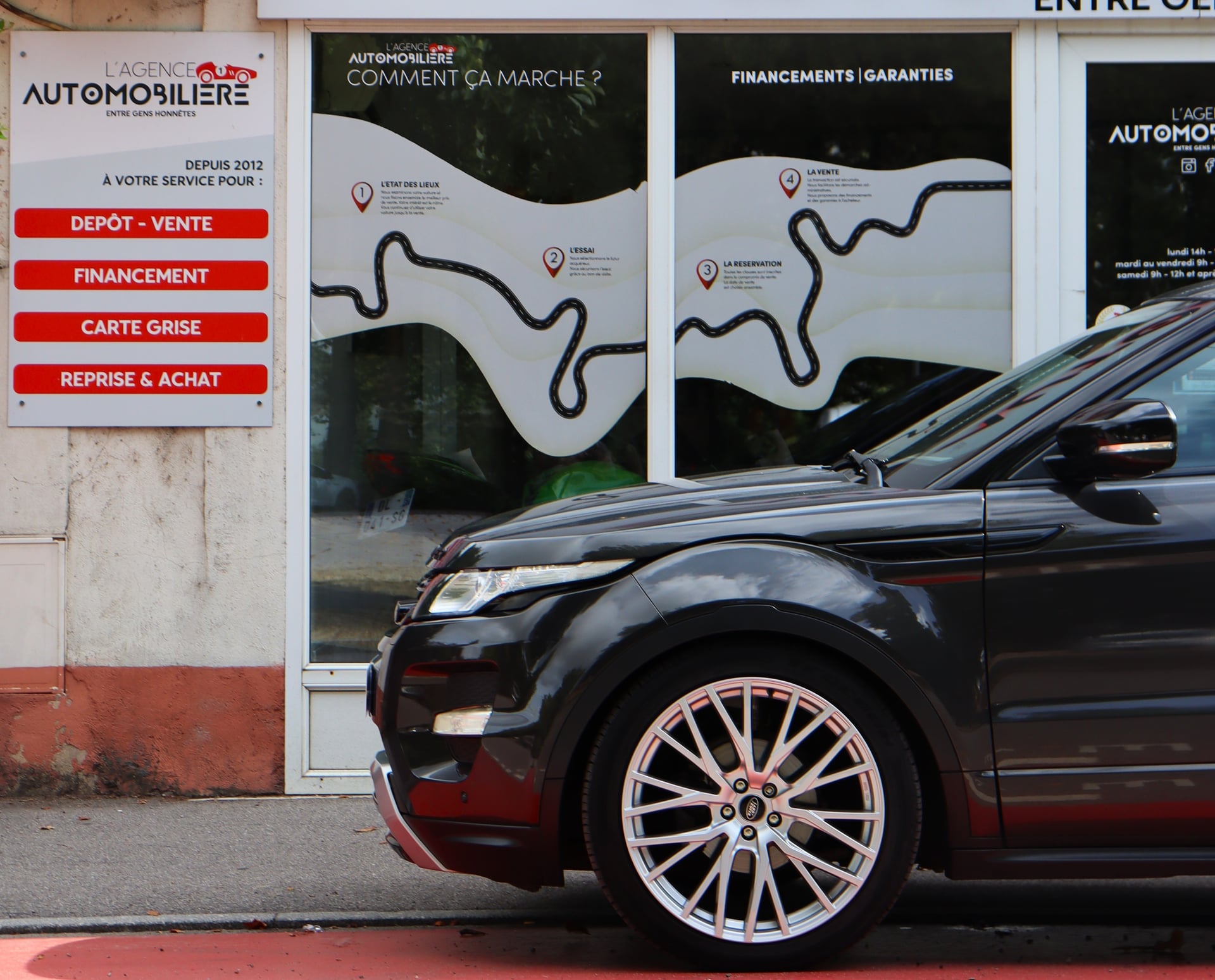 Land Rover Range Rover Evoque 2.2 SD4 190 Dynamic 4WD BVA6 (Distribution à jour, Toit ouvrant, Meridian) — 2