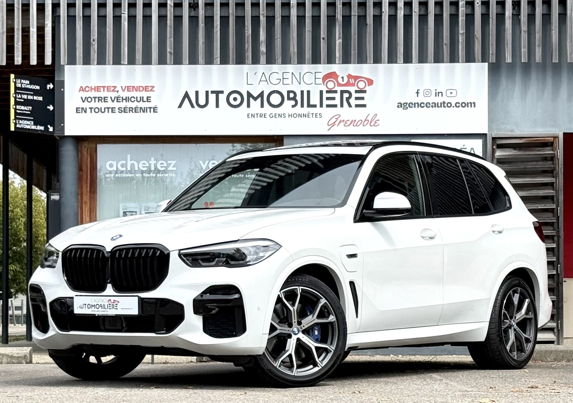 BMW X5 (G05) 45e xDrive 394ch M Sport BVA / Toit ouvrant - Tête Haute & Caméra 360°
