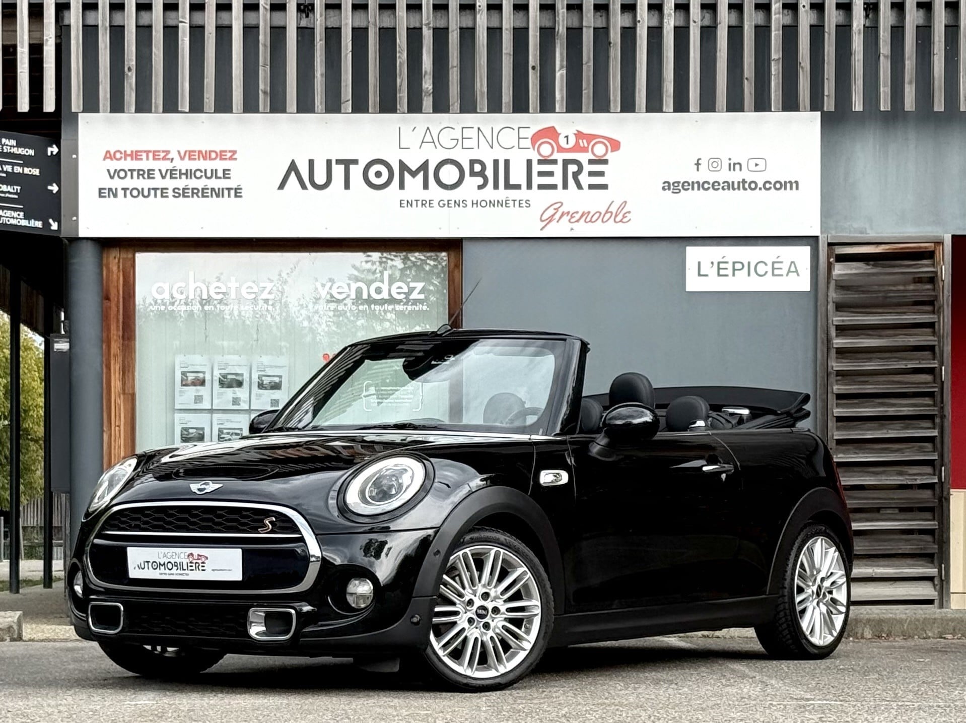 Mini Mini Cooper S Cabriolet 2.0i 192ch BVA Pack JCW - Harman Kardon / Sièges Chauffants