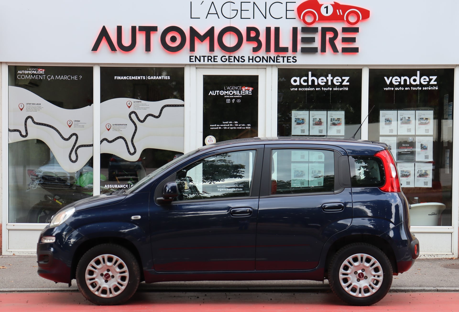 Fiat Panda 1.2 i 69 Easy BVM (Climatisation) — 2
