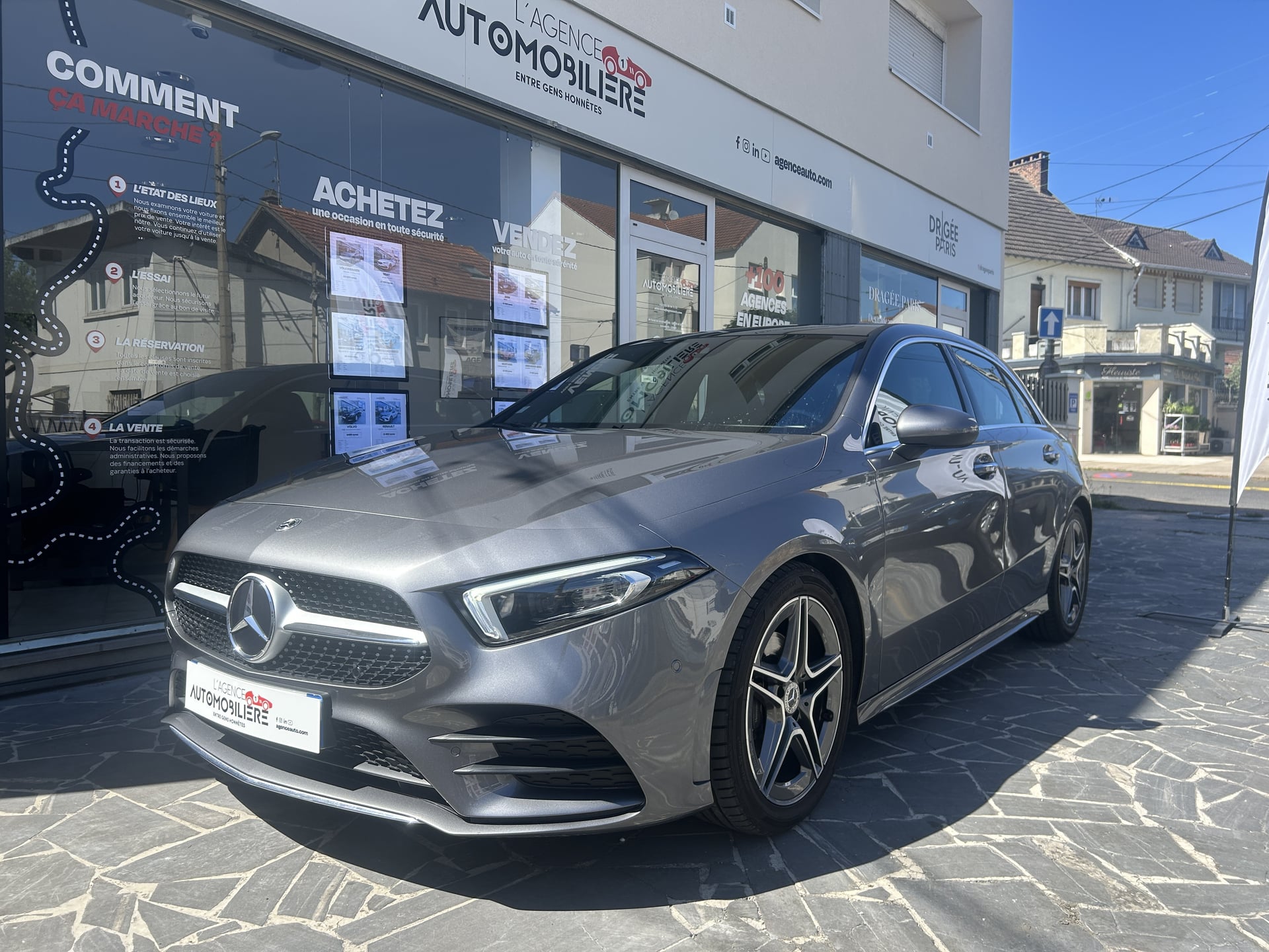 Mercedes-Benz Classe A 200 AMG LINE 163Ch - TOIT OUVRANT - PACK AMBIANCE