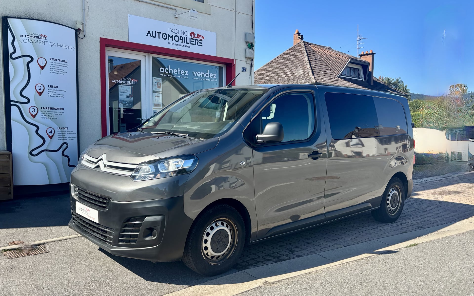 Citroen Jumpy M 2.0 BlueHDi Fourgon 6 Places double cabine 145 ch