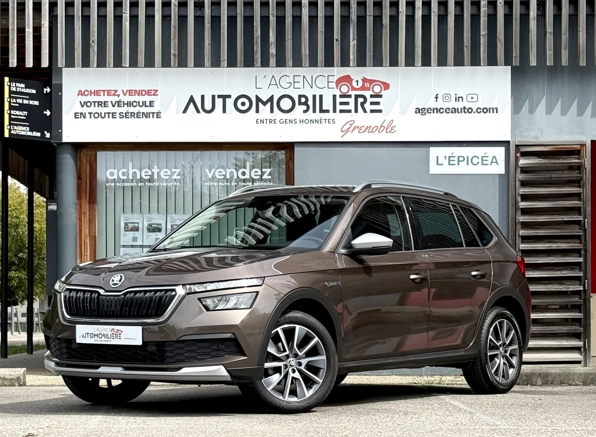 Skoda Kamiq 1.5 TSI 150ch Scoutline DSG / Attelage - Caméra