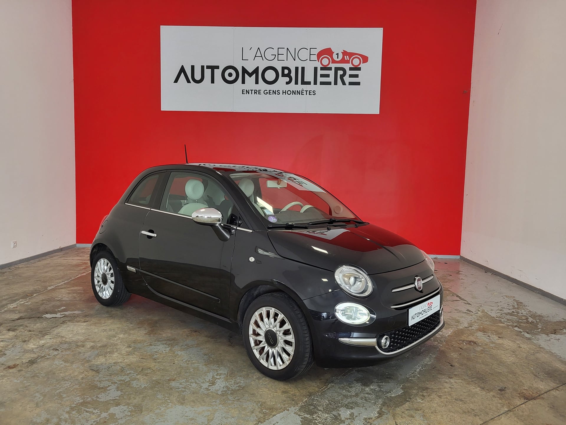 Fiat 500 1.2 69 LOUNGE + TOIT PANORAMIQUE