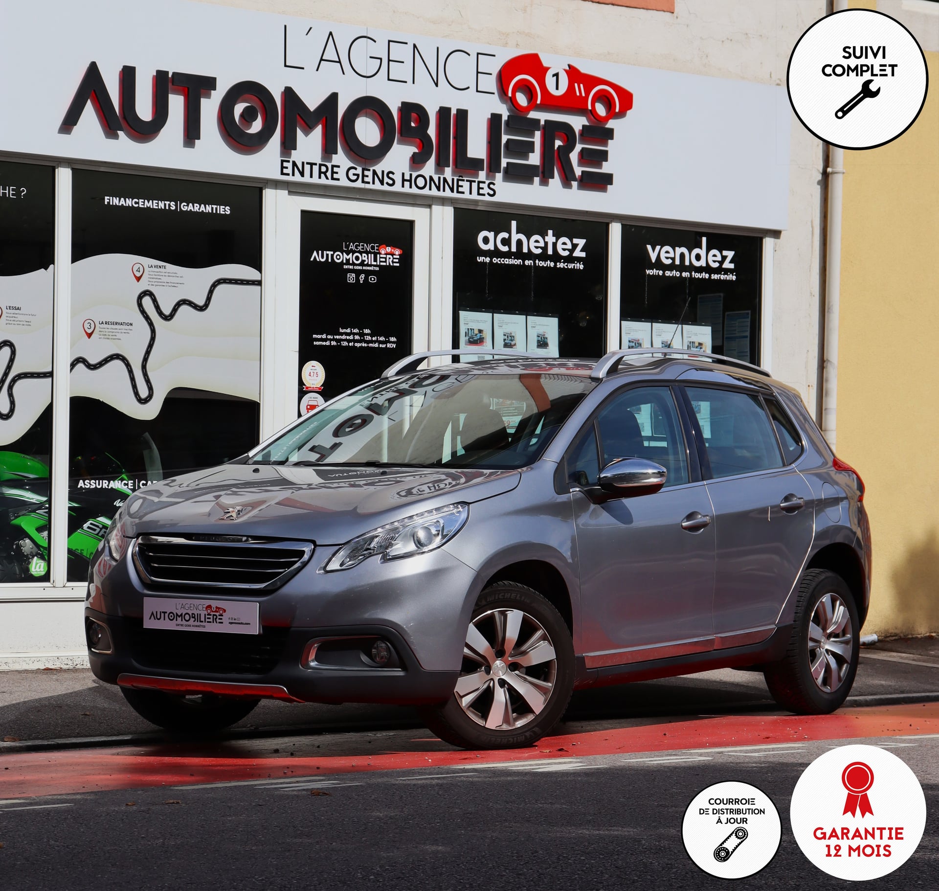 Peugeot 2008 1.2 i 110 Allure BVM (Suivi full Peugeot)