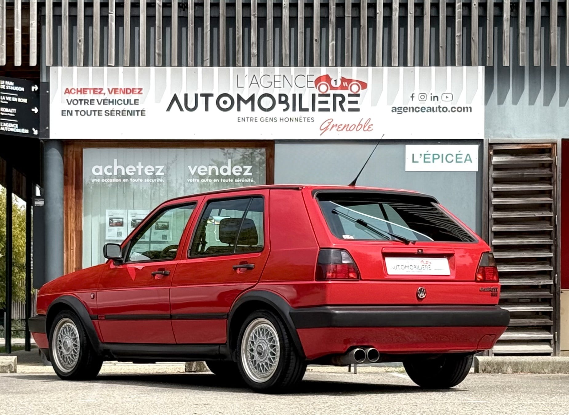 Volkswagen Golf II GTI G60 1.8i 160ch Wolfsburg Edition 5p - Origine France — 2