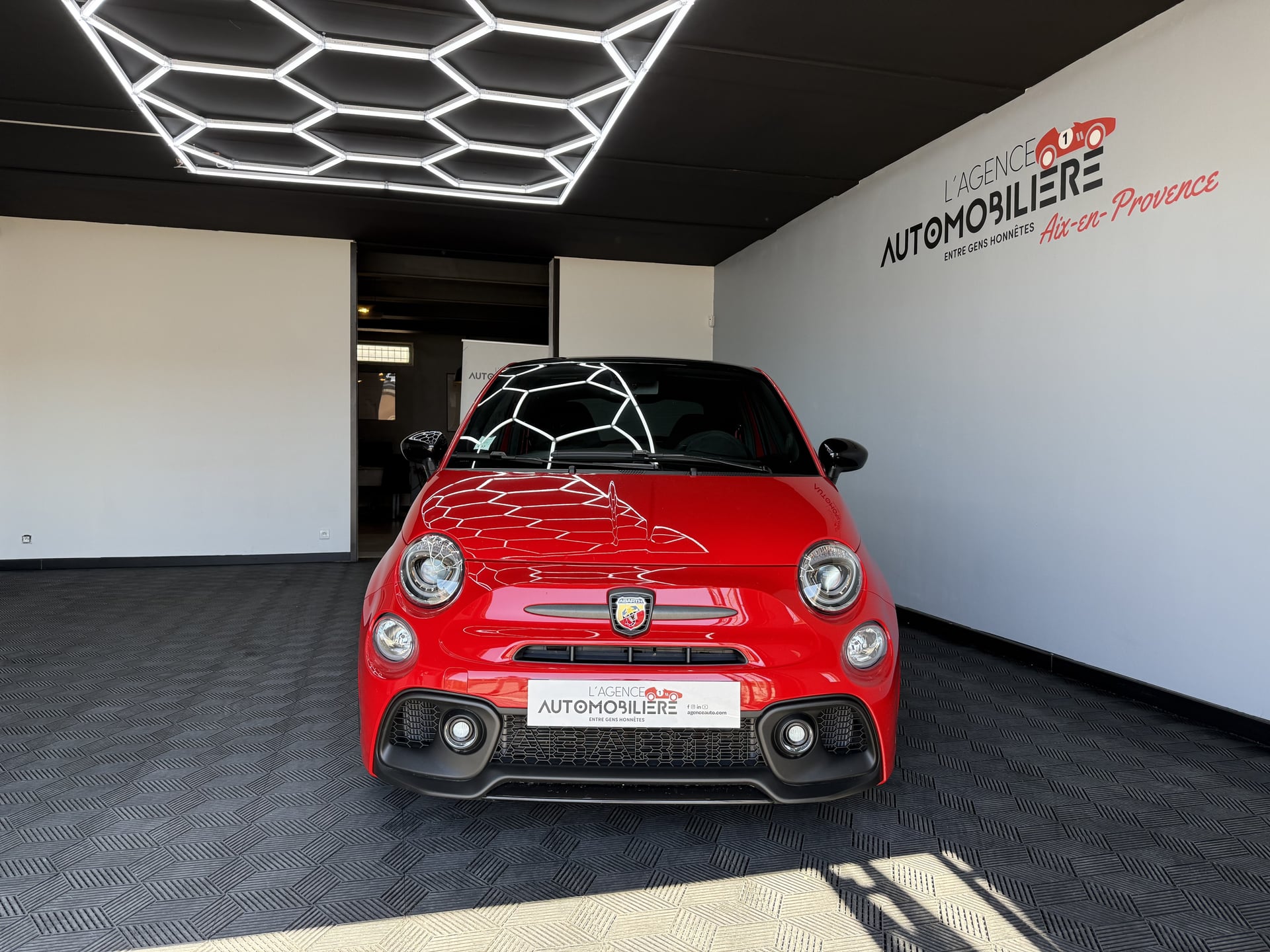 Abarth 500 595 COMPETIZIONE MCA 1.4 TB Dualogic 180 Ch - 1ERE MAIN - LIGNE MONZA — 2