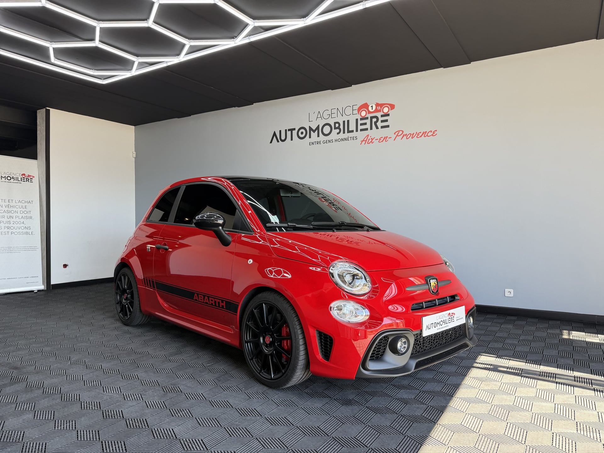 Abarth 500 595 COMPETIZIONE MCA 1.4 TB Dualogic 180 Ch - 1ERE MAIN - LIGNE MONZA