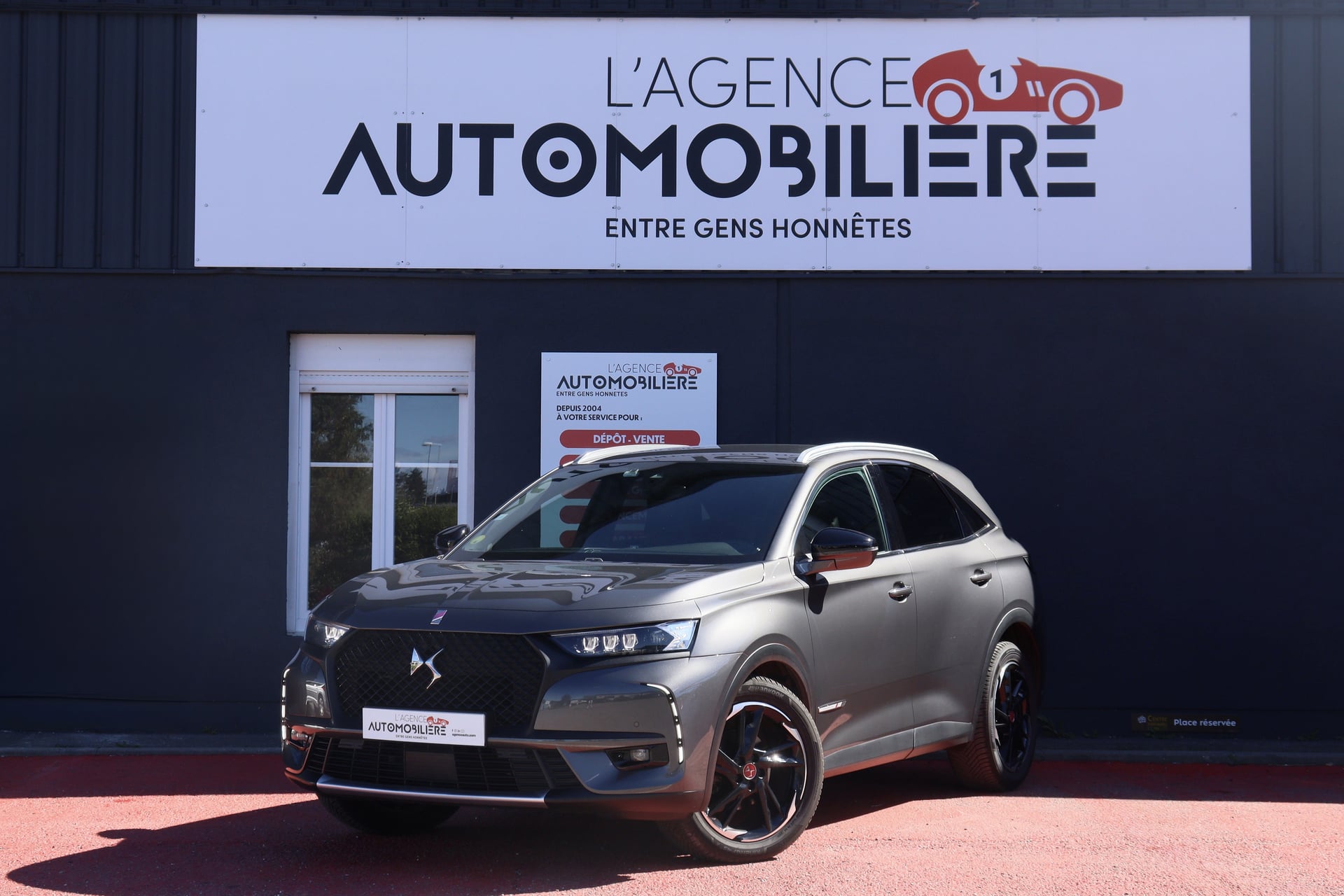 DS DS7 CROSSBACK 2.0 BlueHDI 177 Performance Line EAT8 (CarPlay, Caméra 360)