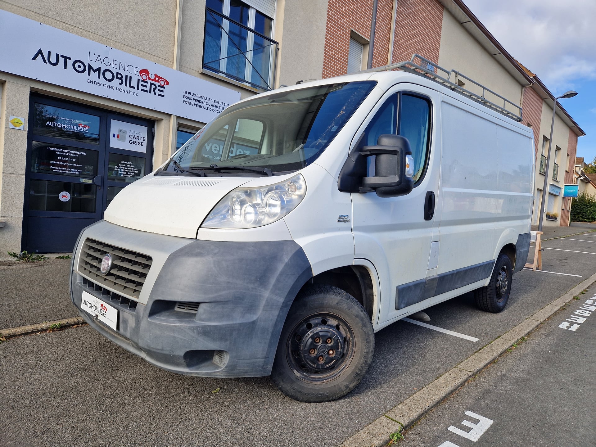 Fiat Ducato FOURGON TOLE 2.3 120CV PACK CLIM L1H1